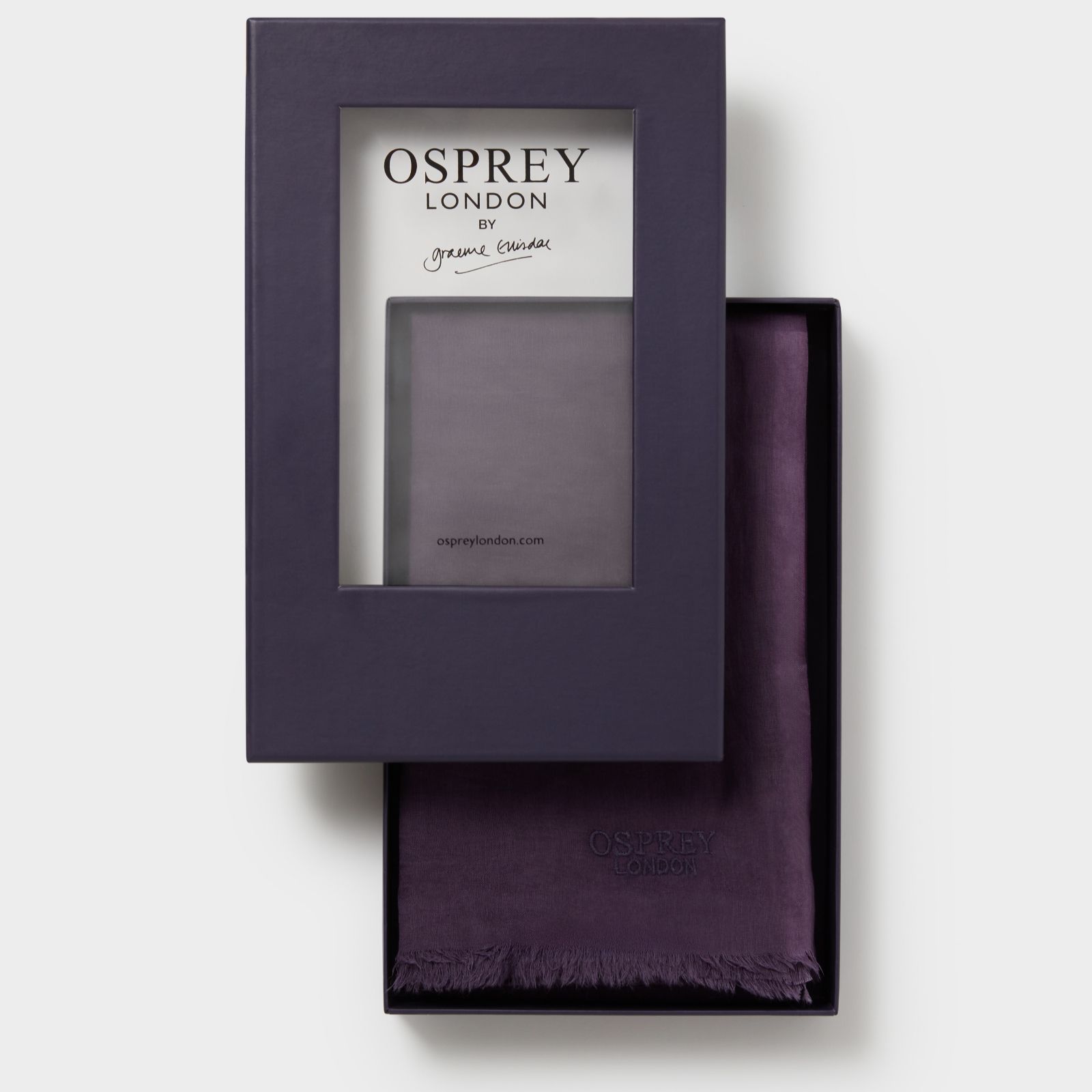 Osprey London Boxed Cotton Wrap