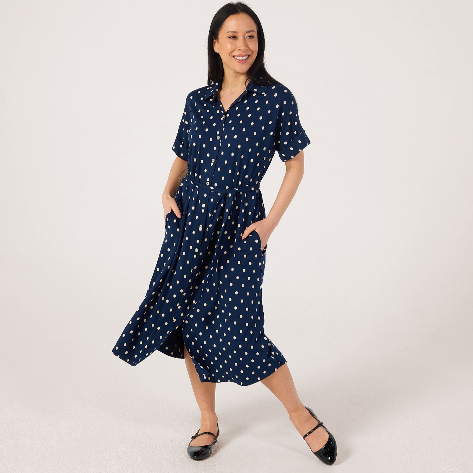 Masai Copenhagen Nerithia Viscose Jersey Shirt Dress