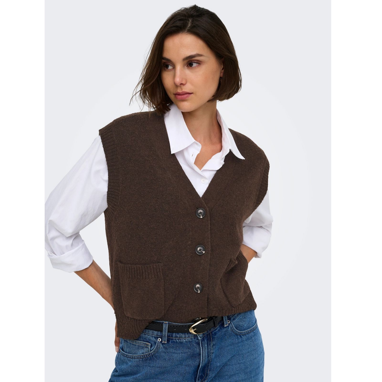 JDY Super V-Neck Knitted Vest