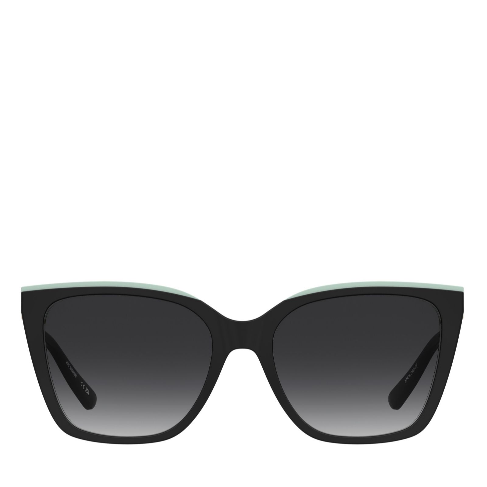 Love Moschino Metal Sunglasses with Heart Detail
