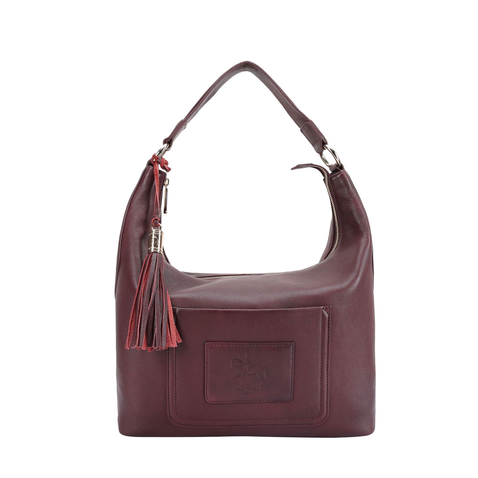 Paul Costelloe Dressage Leather Pocket Detail Multiway Bag