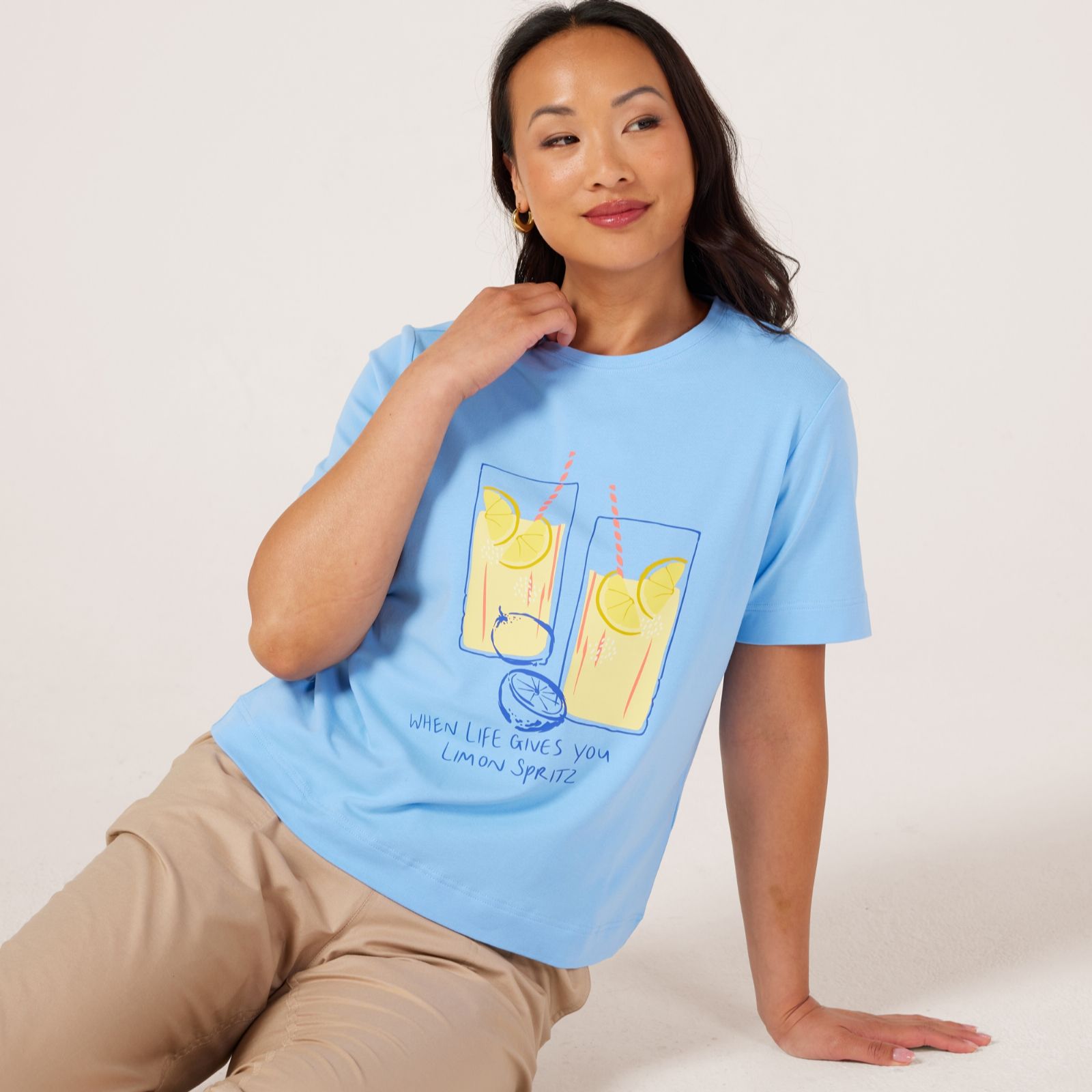 Ruth Langsford Motif Print T-Shirt