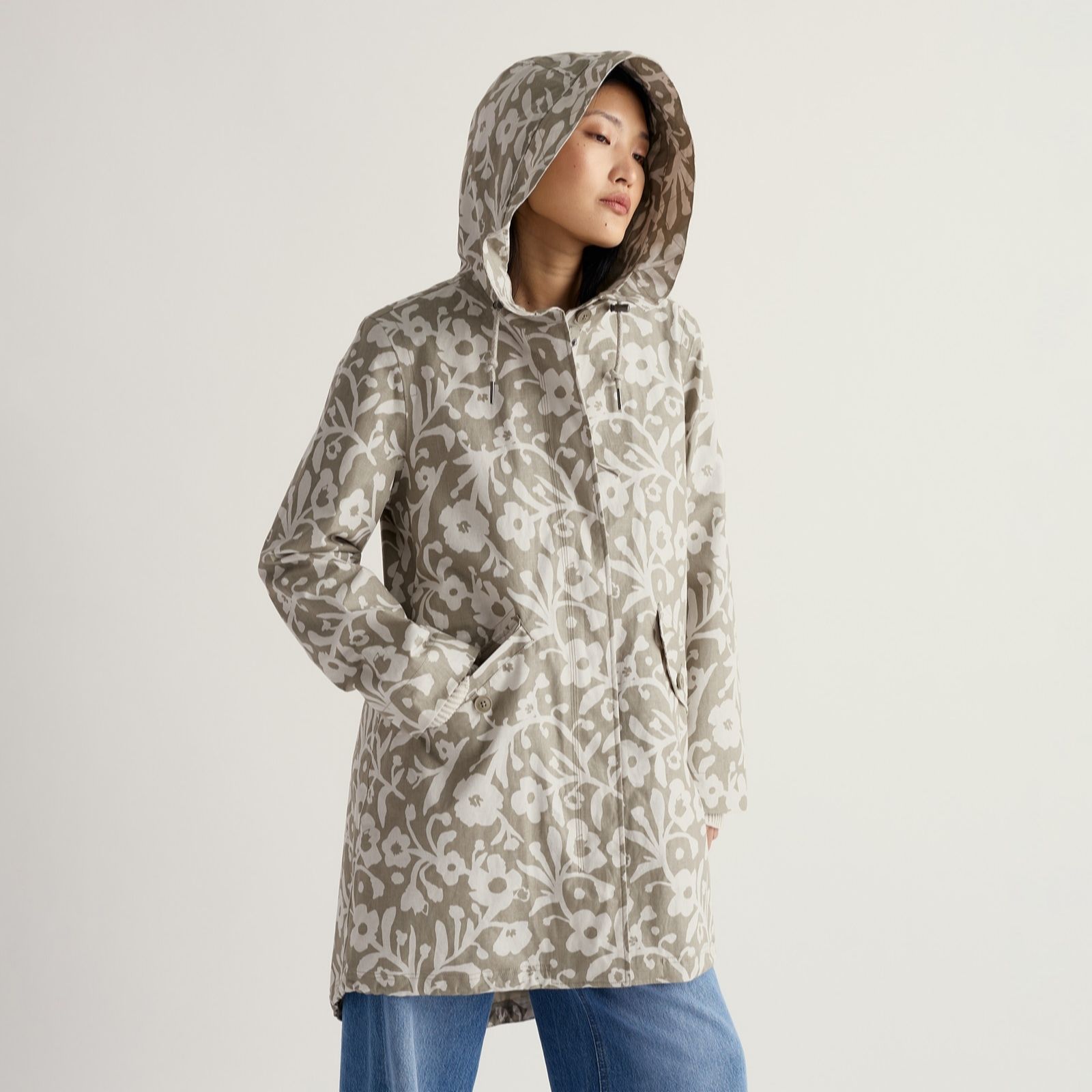 Seasalt Cornwall Seafaring Printed Coat
