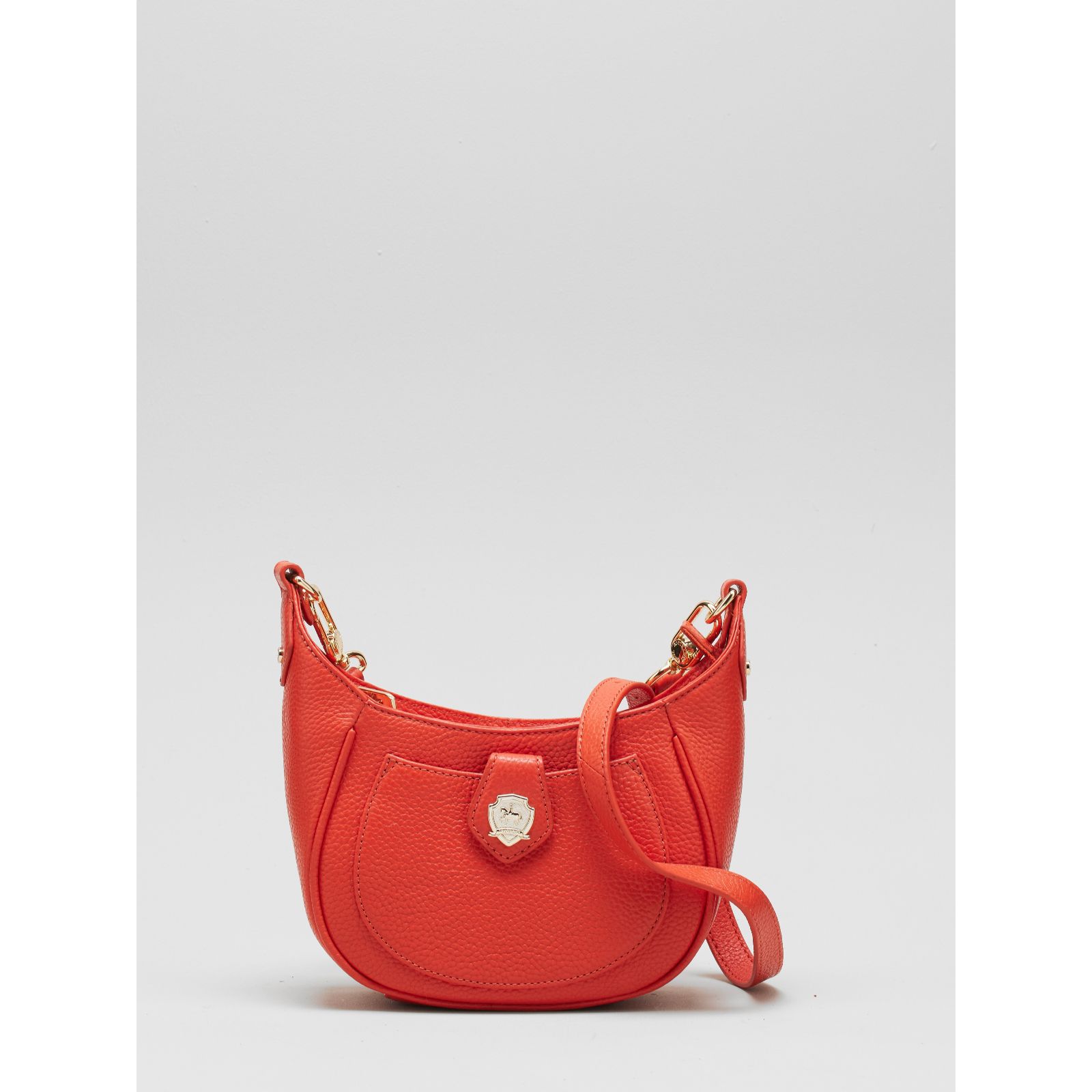 Paul Costelloe Crest Detail Scoop Crossbody