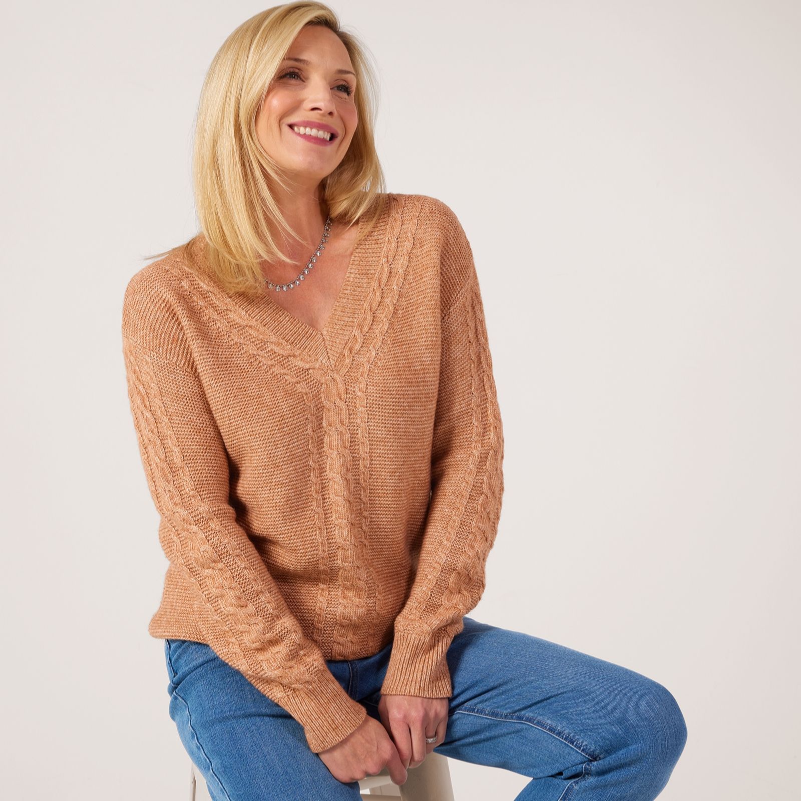 Ruth Langsford Cable Design Jumper