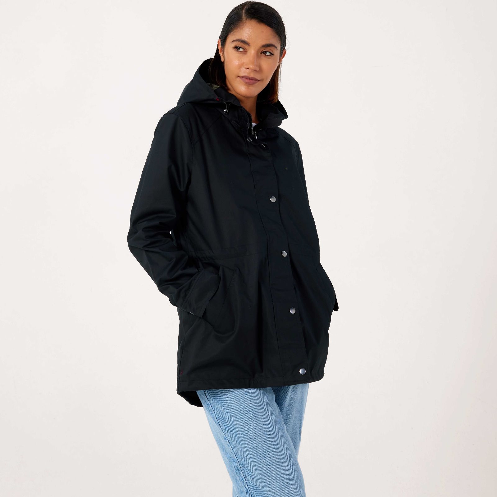Centigrade Cotton Raincoat With Mesh Lining
