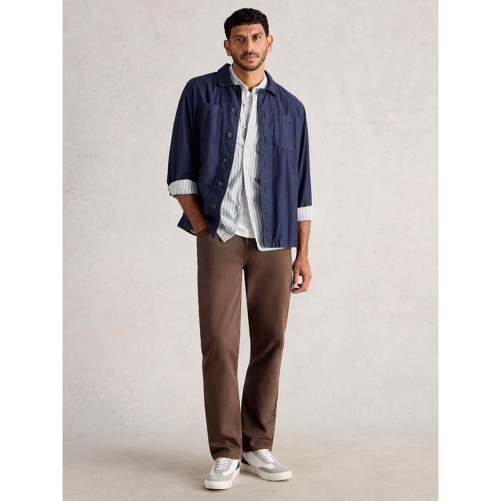White Stuff Men's Eastwood Garment Dye Jeans
