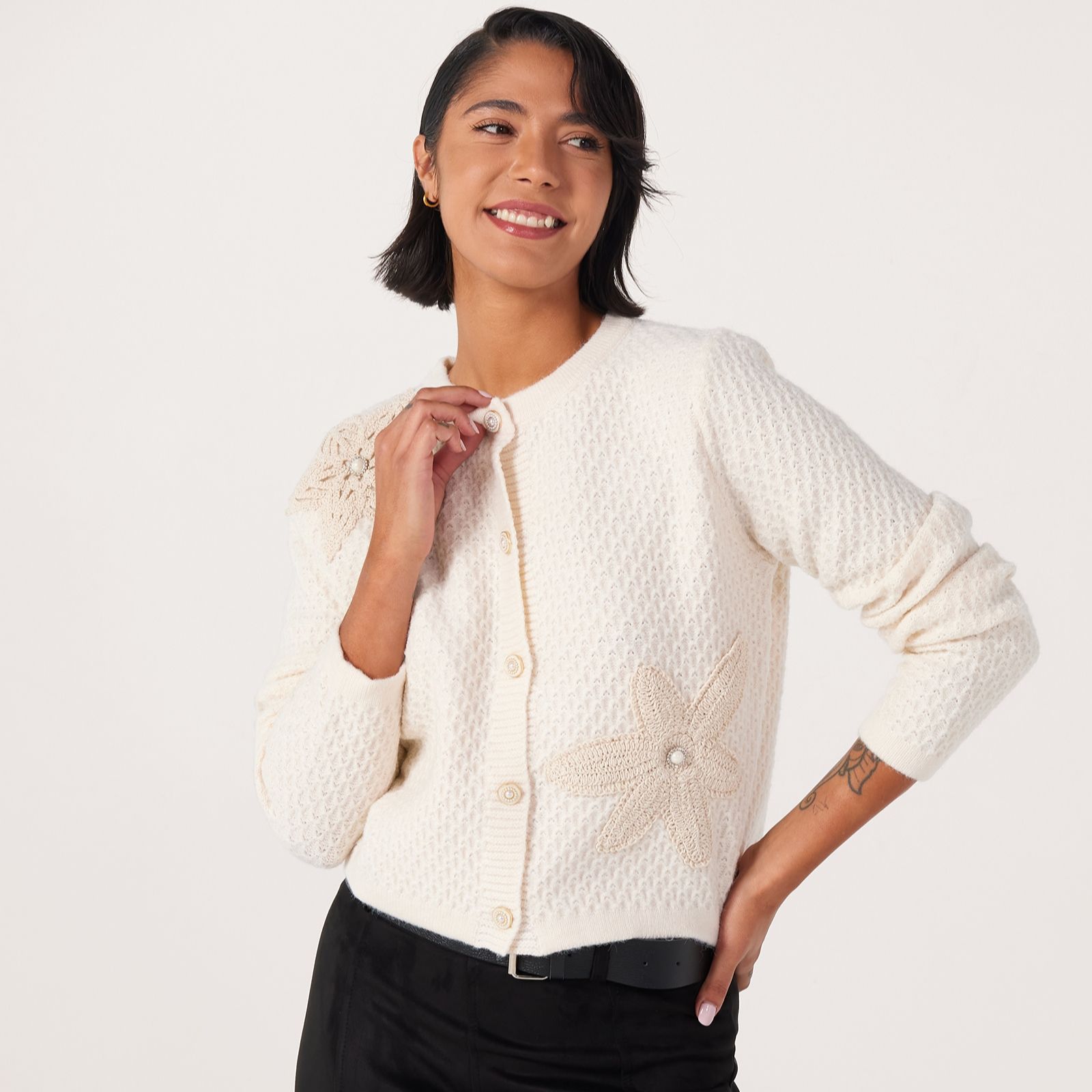Izabel London Floral Cardigan