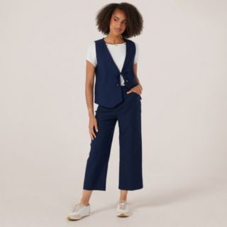 Kim & Co Soft Millennium Harper Straight Cropped Standard Trousers