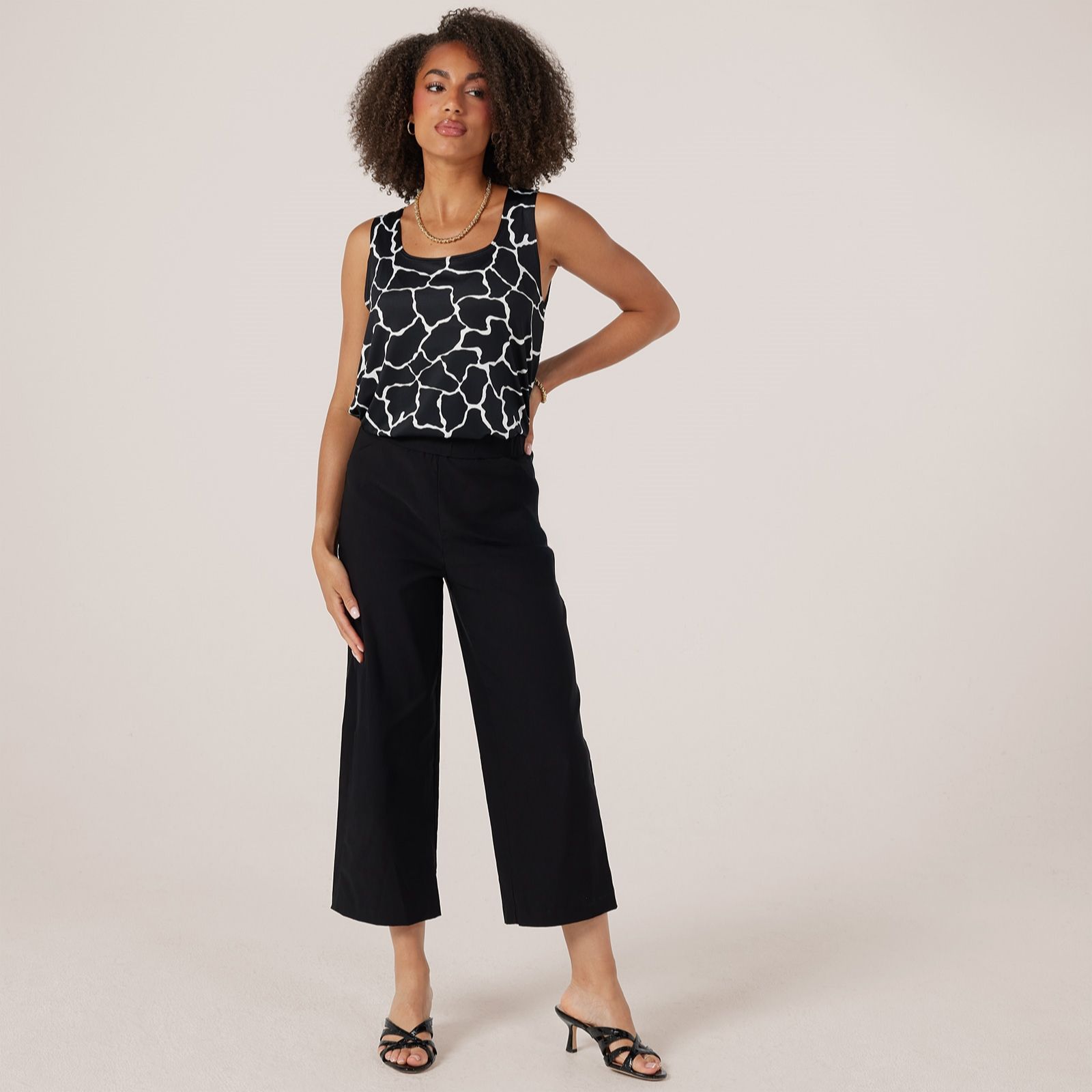 Kim & Co Soft Millennium Harper Straight Cropped Standard Trousers