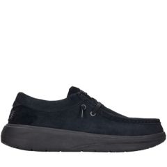 HeyDude Mens Wally COMF Suede Trainer