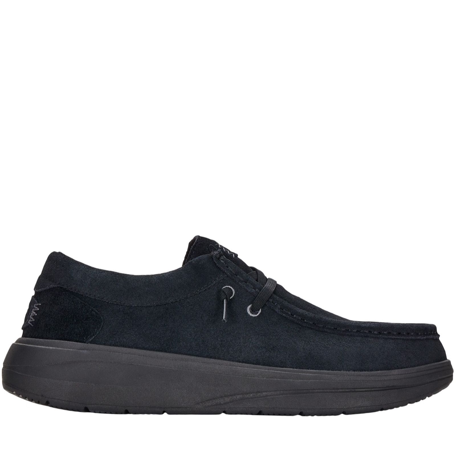 HeyDude Mens Wally COMF Suede Trainer