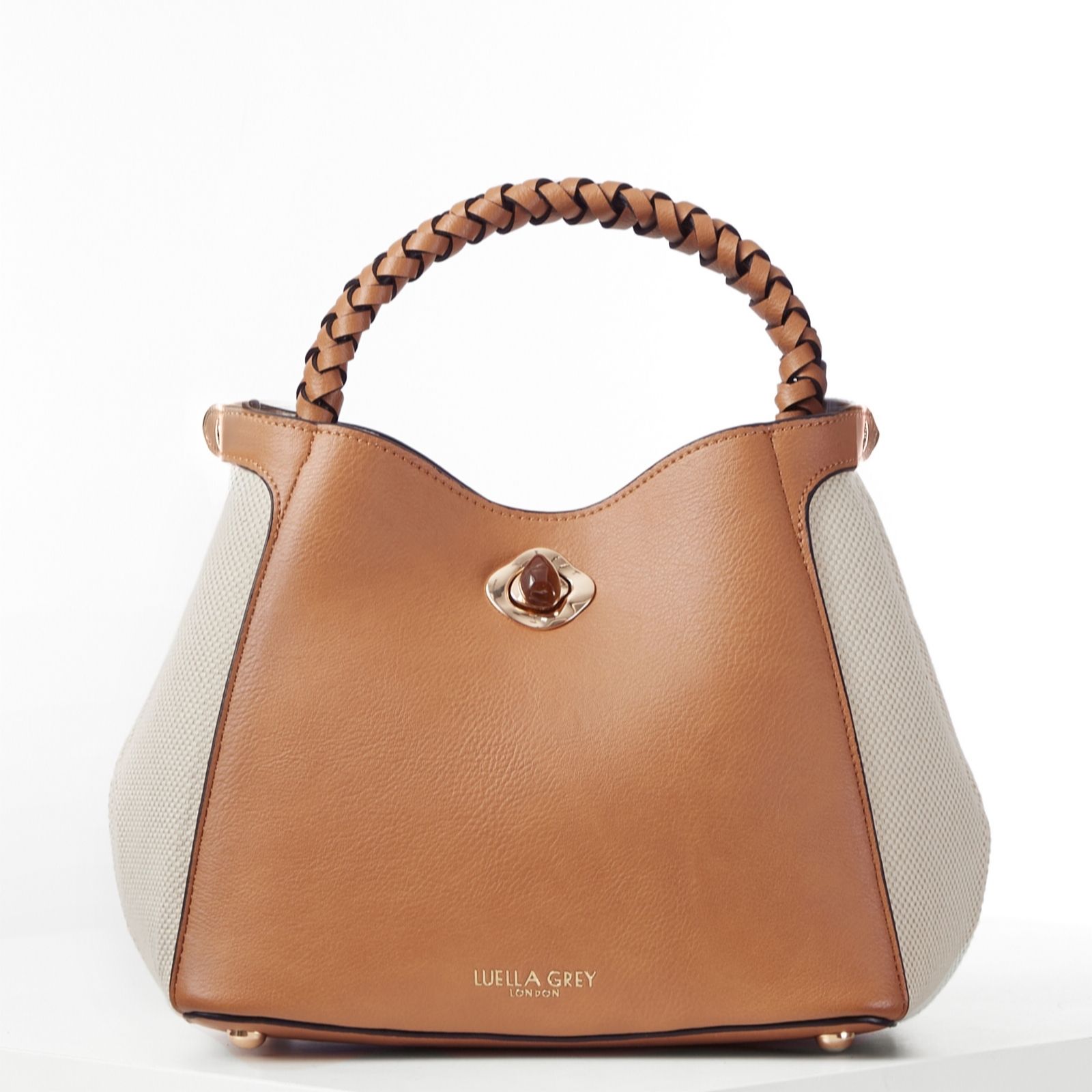 Luella Grey Kate Woven Handle Cross-Body