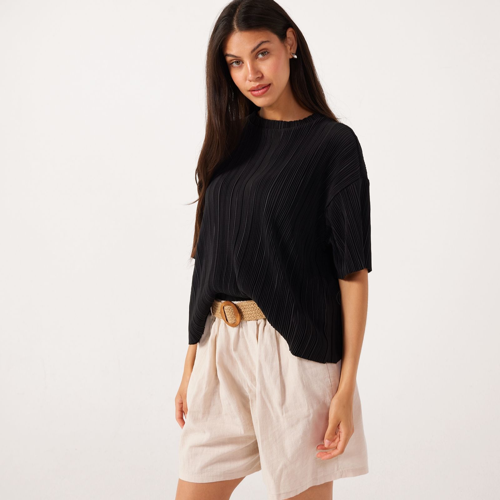 Only Ravenna Plisse Trouser