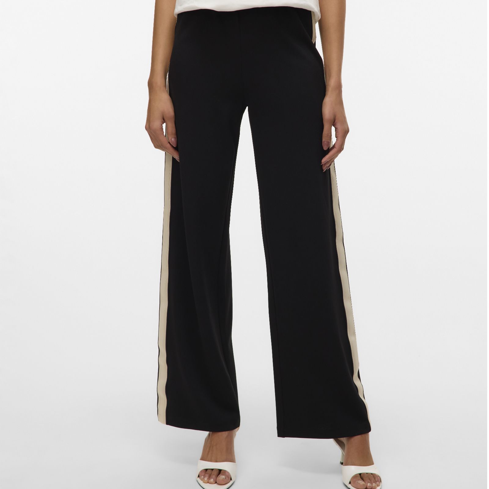 Vero Moda Berlin Side Stripe Wide Leg Trouser