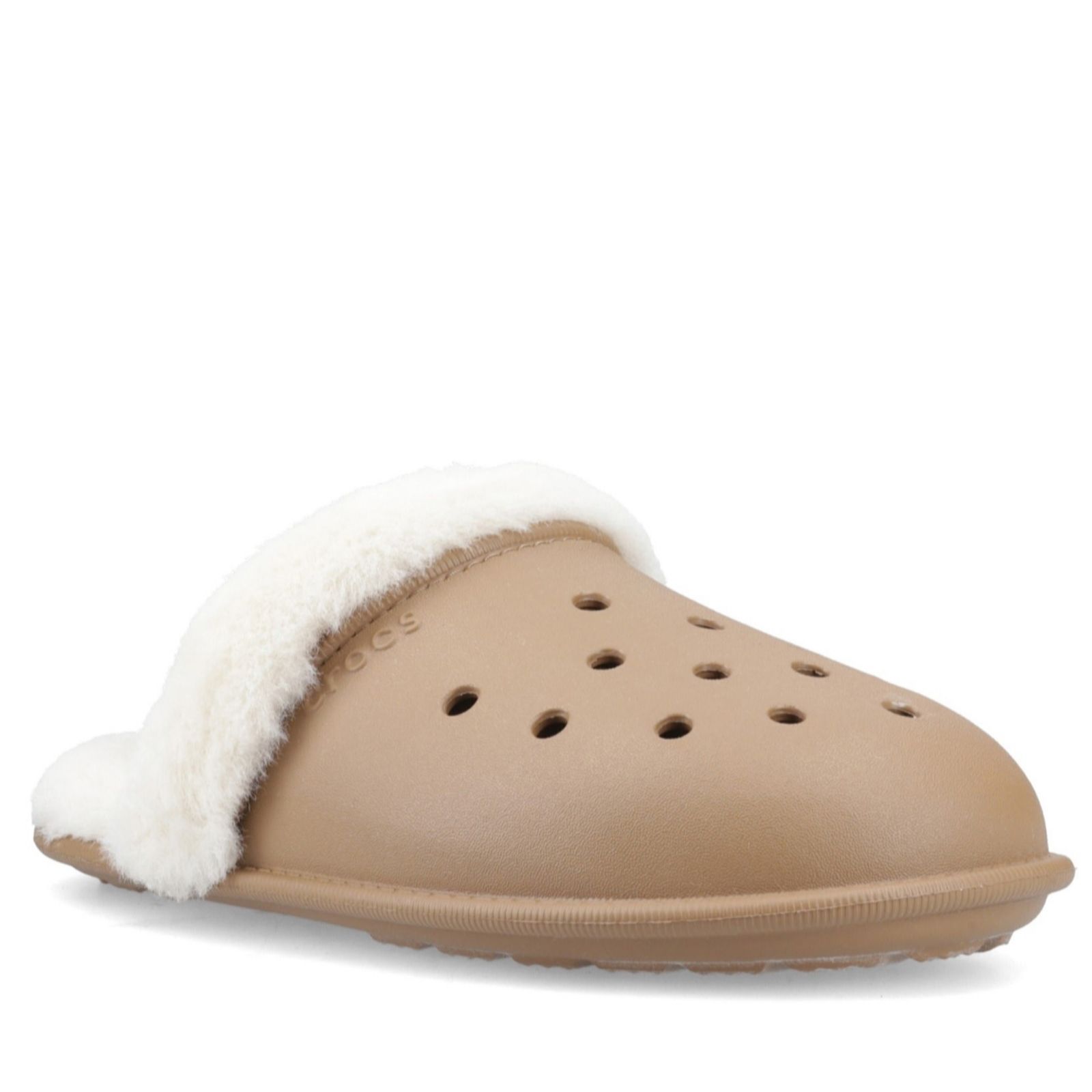 Crocs Classic Unisex Fuzz Scuff Sliders