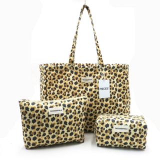 Pieces 3 Piece Essentials Tote Bag Set