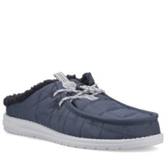 HeyDude Mens Wally Slip Camp Nylon Mule