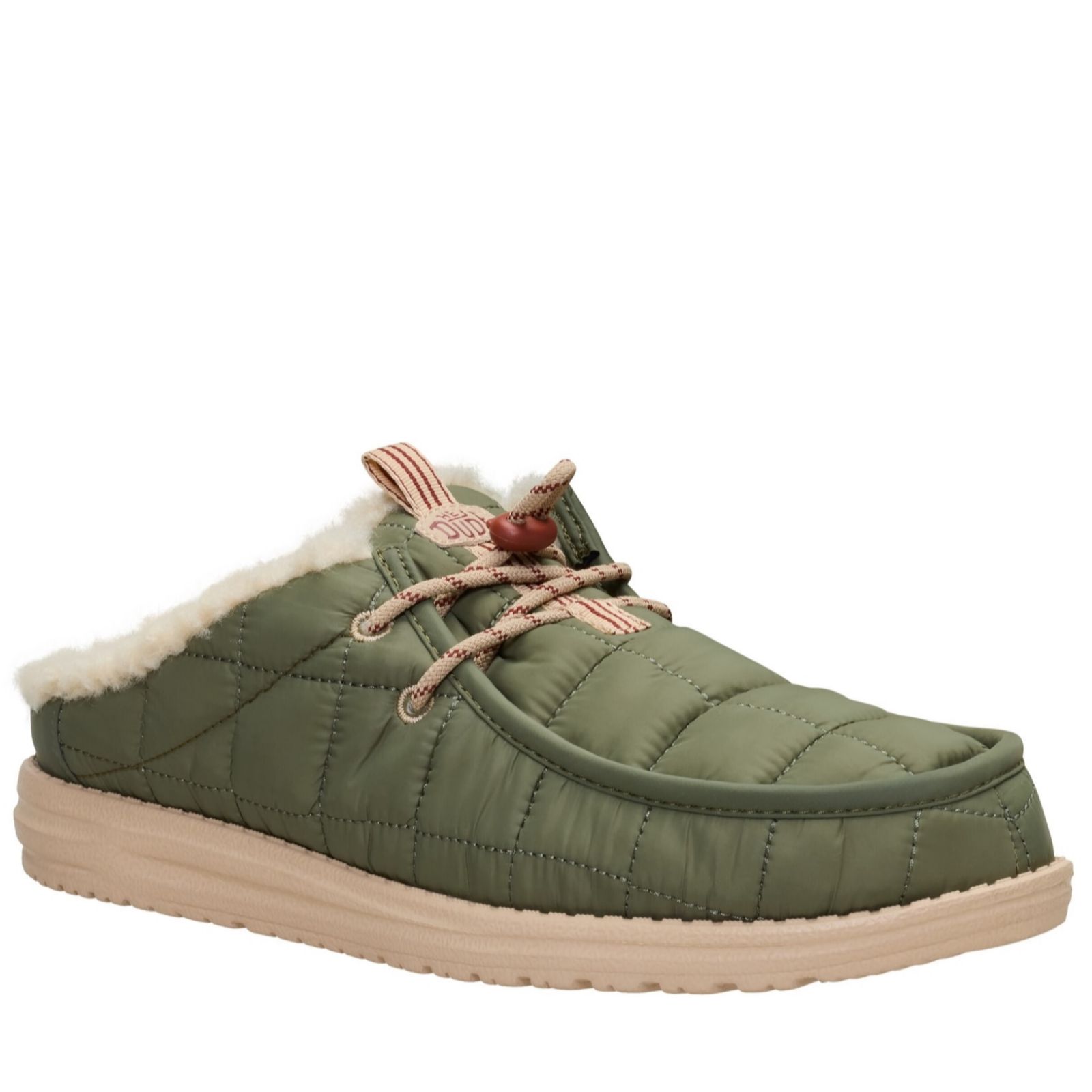 HeyDude Mens Wally Slip Camp Nylon Mule