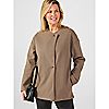 Kim & Co Cashmere Look Oversized Pea Coat with Pockets