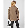 Kim & Co Cashmere Look Oversized Pea Coat with Pockets, 3 of 4