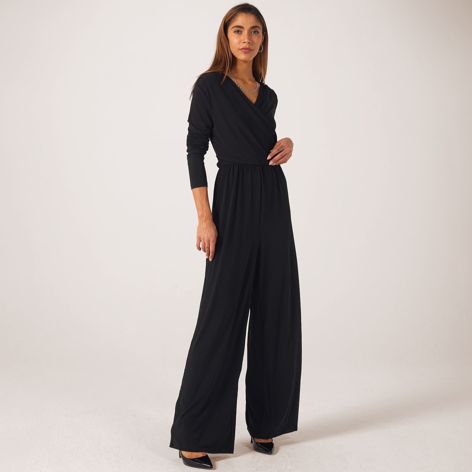 Selected Femme Wrap Jumpsuit
