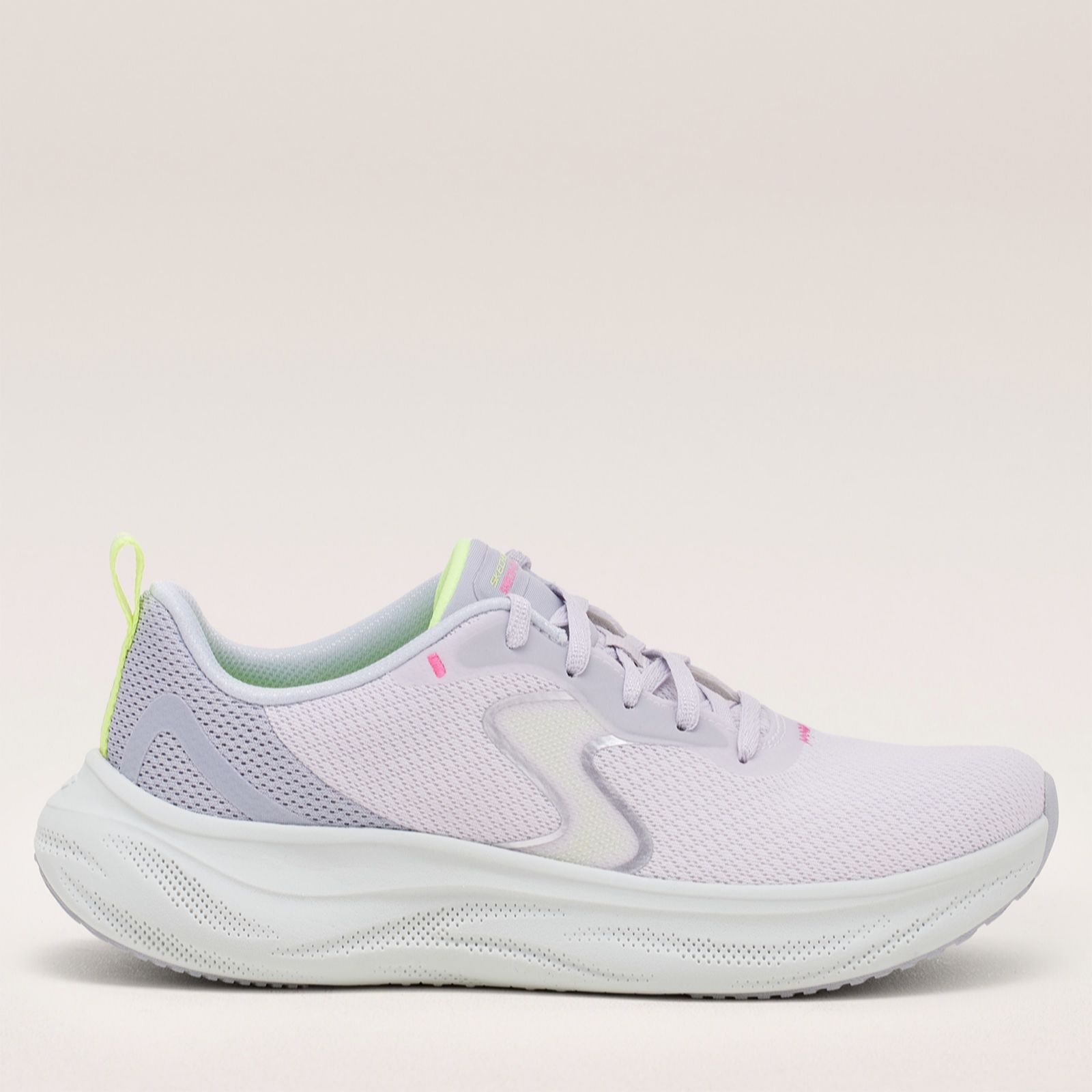 Skechers Skech Cloud Smooth Wave Lace-Up Trainer