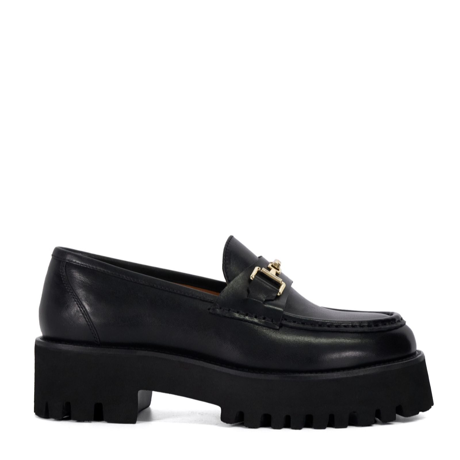 Dune London Groundbreaking Leather Chunky Loafer