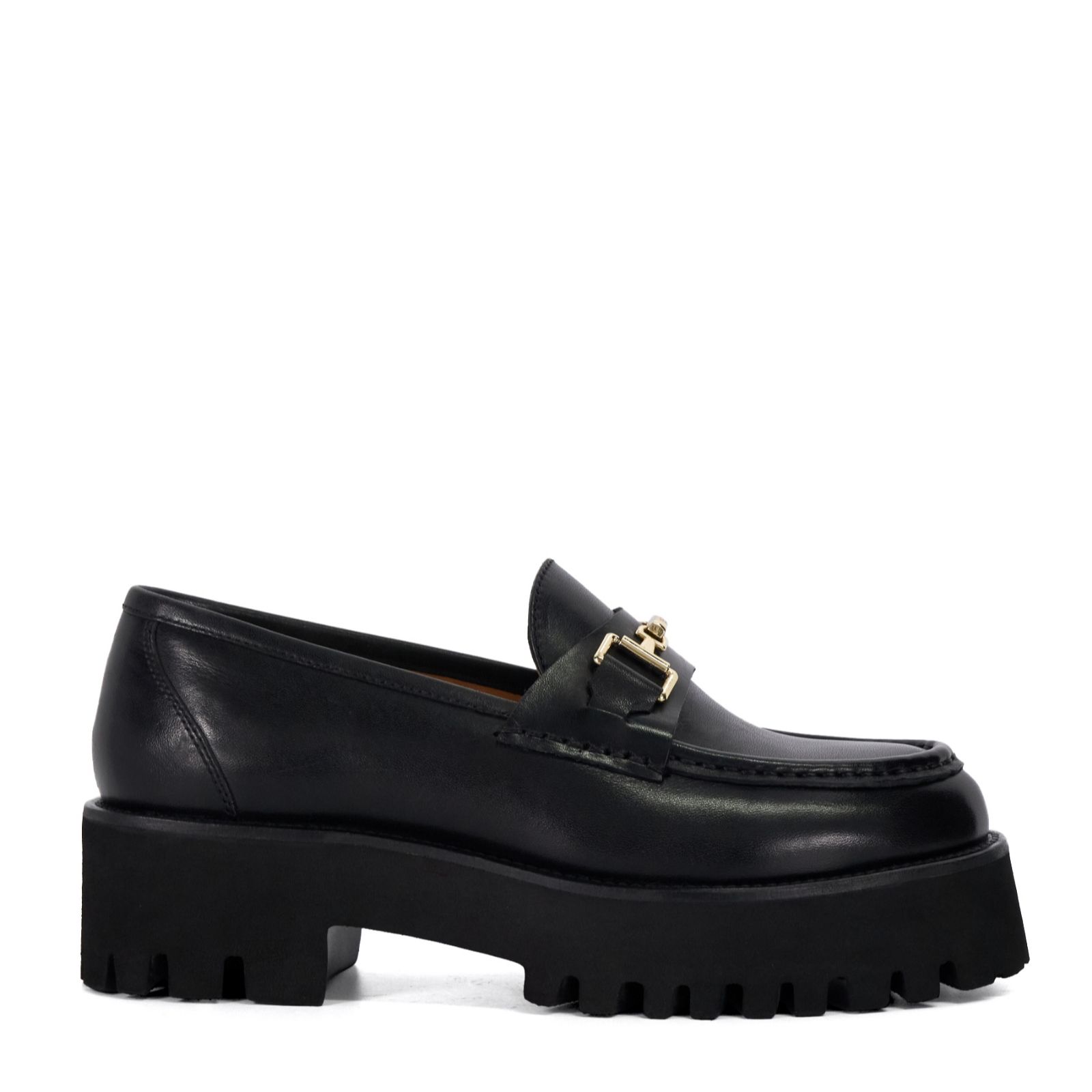 Dune London Groundbreaking Leather Chunky Loafer