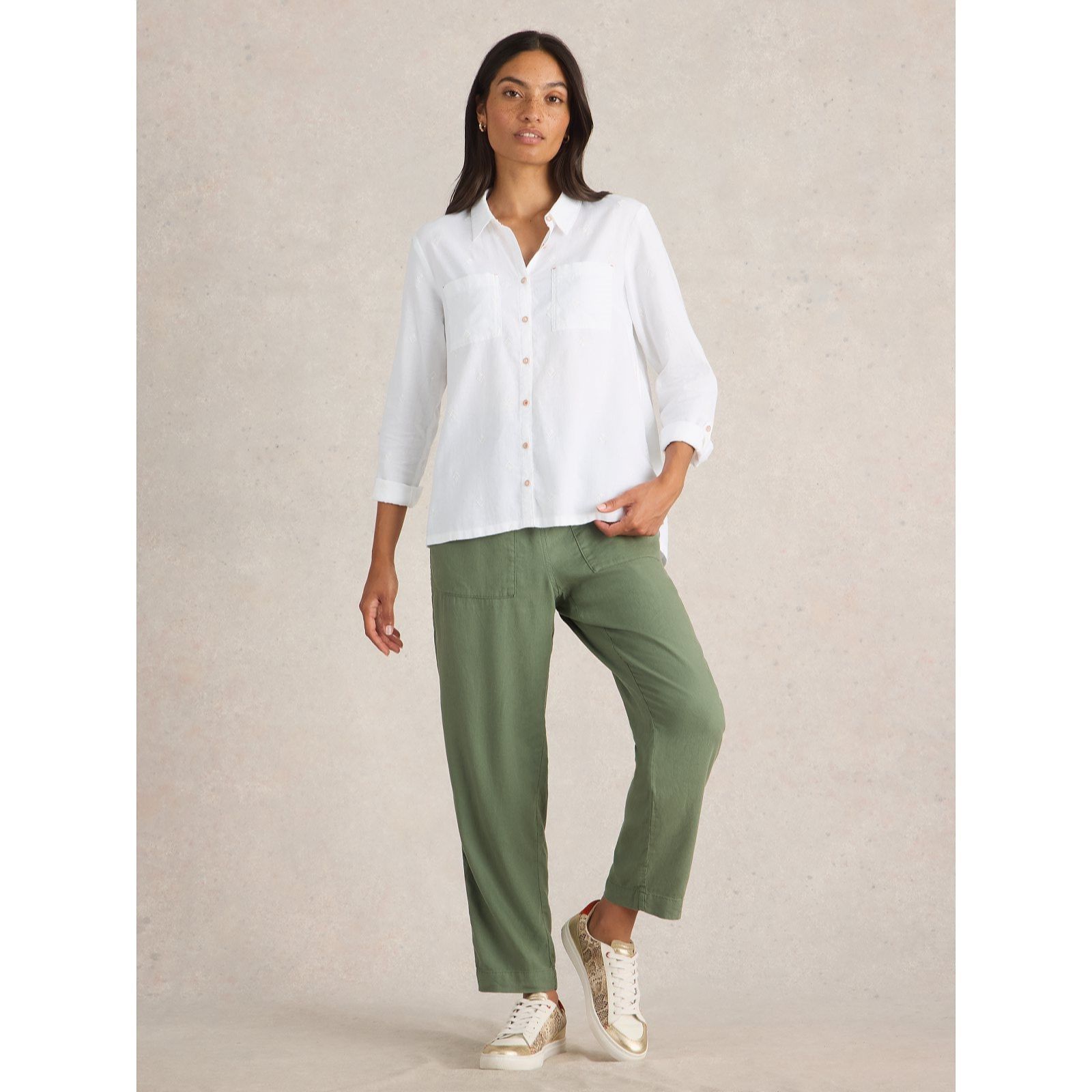 White Stuff Sophie Organic Cotton Shirt