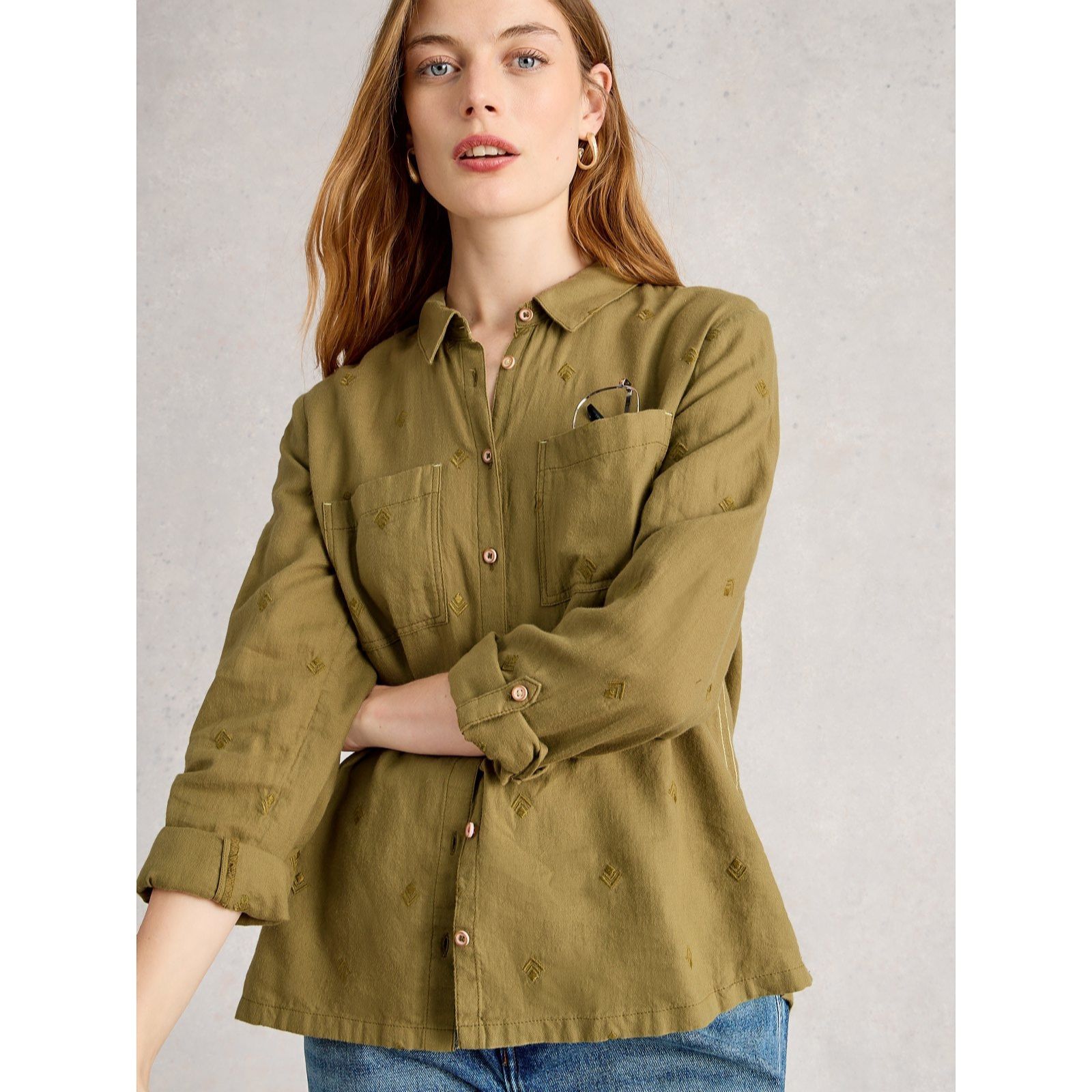 White Stuff Sophie Organic Cotton Shirt