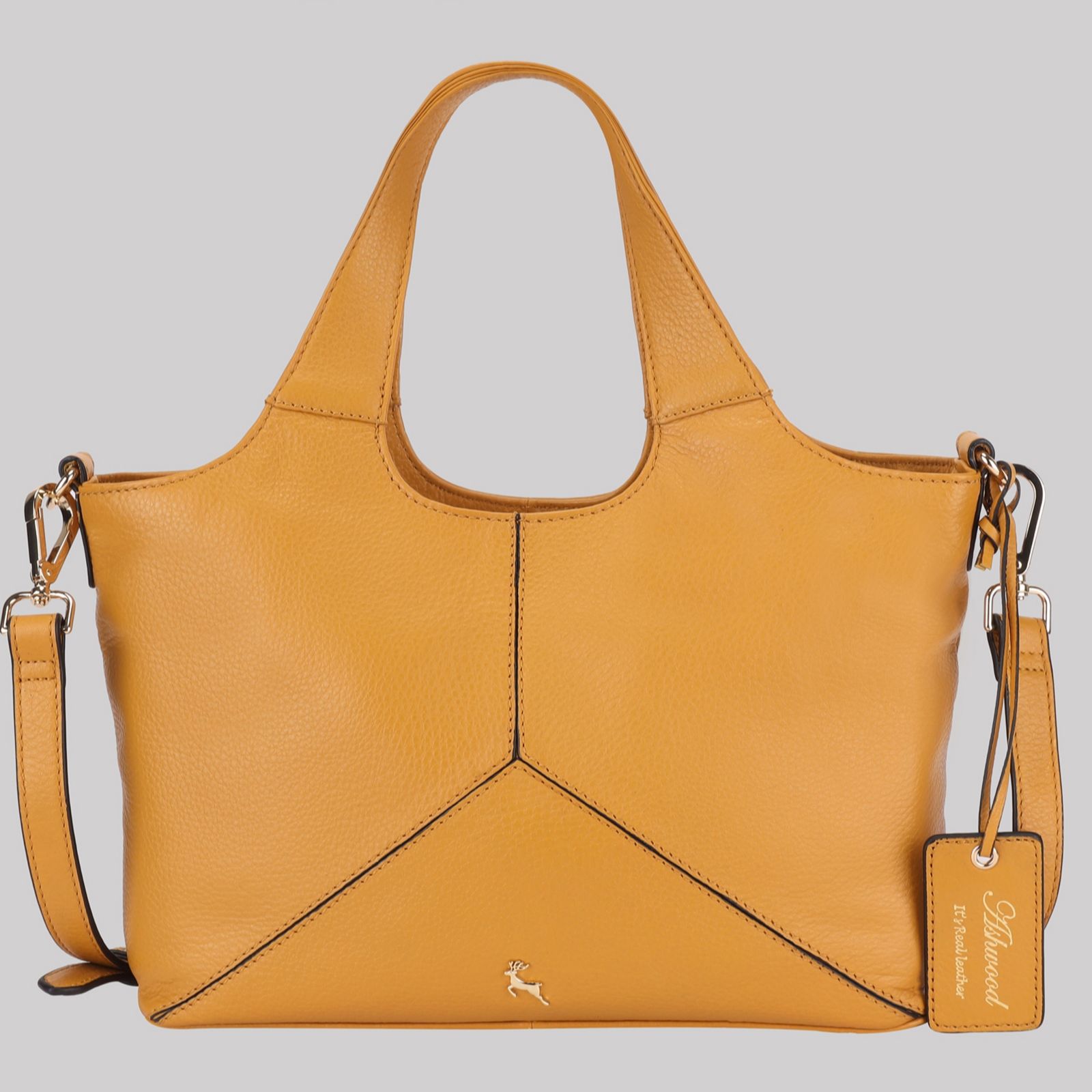 Ashwood Leather Kelsey Convertible Grab Bag
