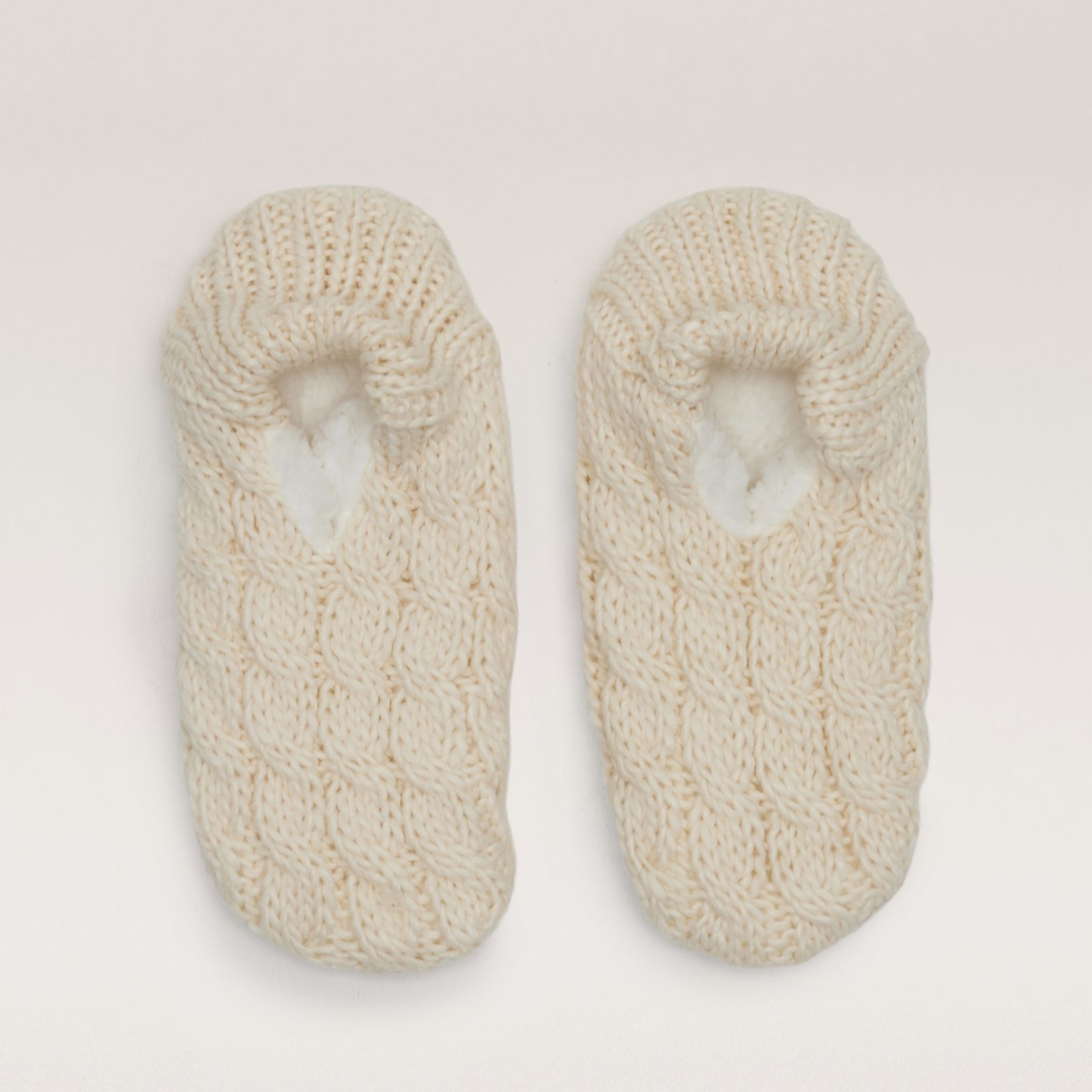 Muk Luks Chunky Ballerina Slipper Sock