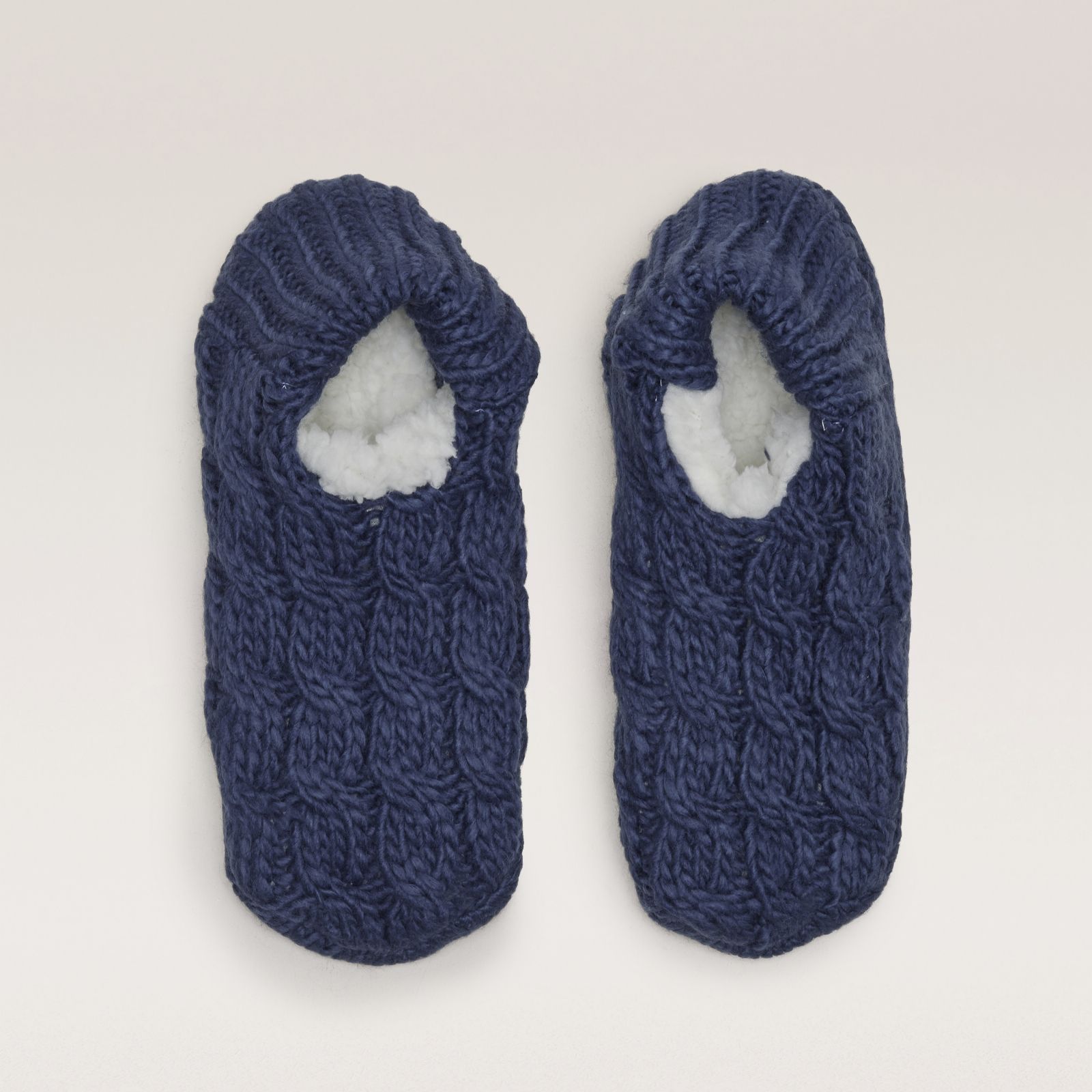 Muk Luks Chunky Ballerina Slipper Sock