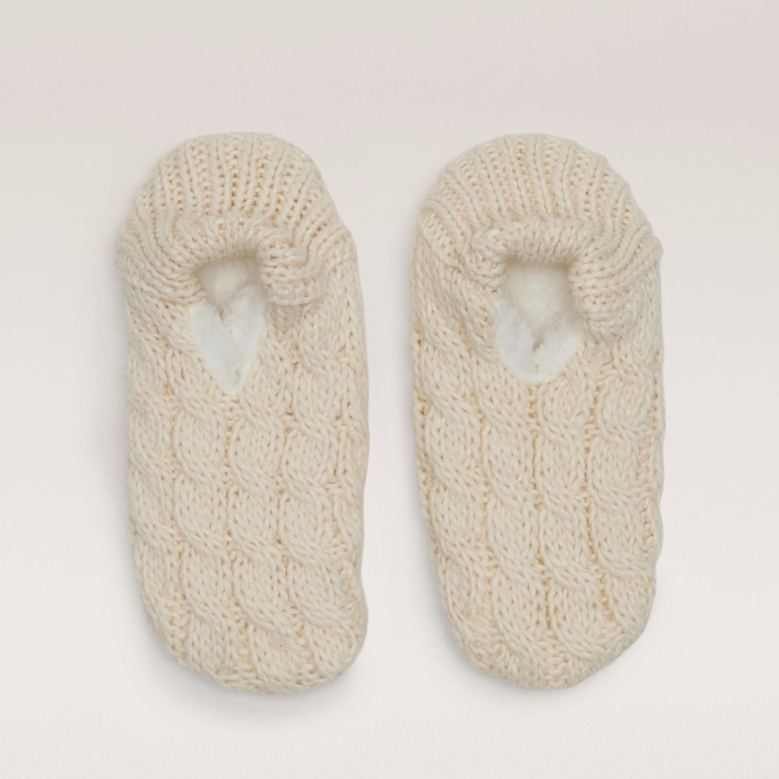 Muk Luks Chunky Ballerina Slipper Sock