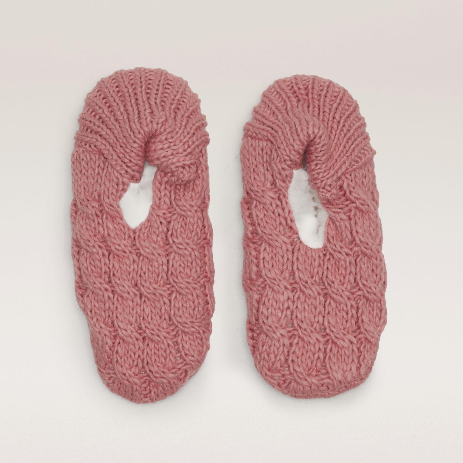 Muk Luks Chunky Ballerina Slipper Sock