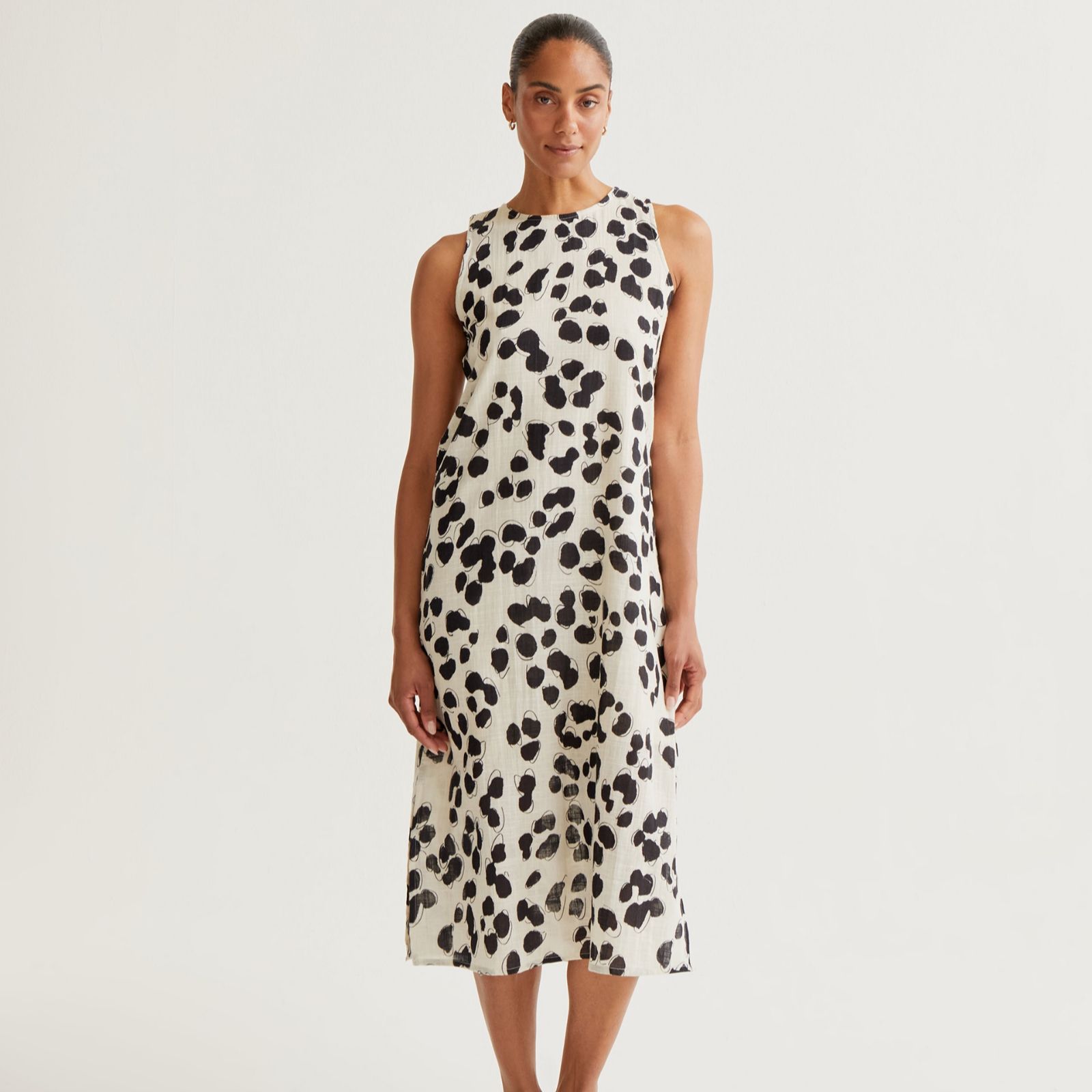 Compania Fantastica Dalmatian Midi Dress