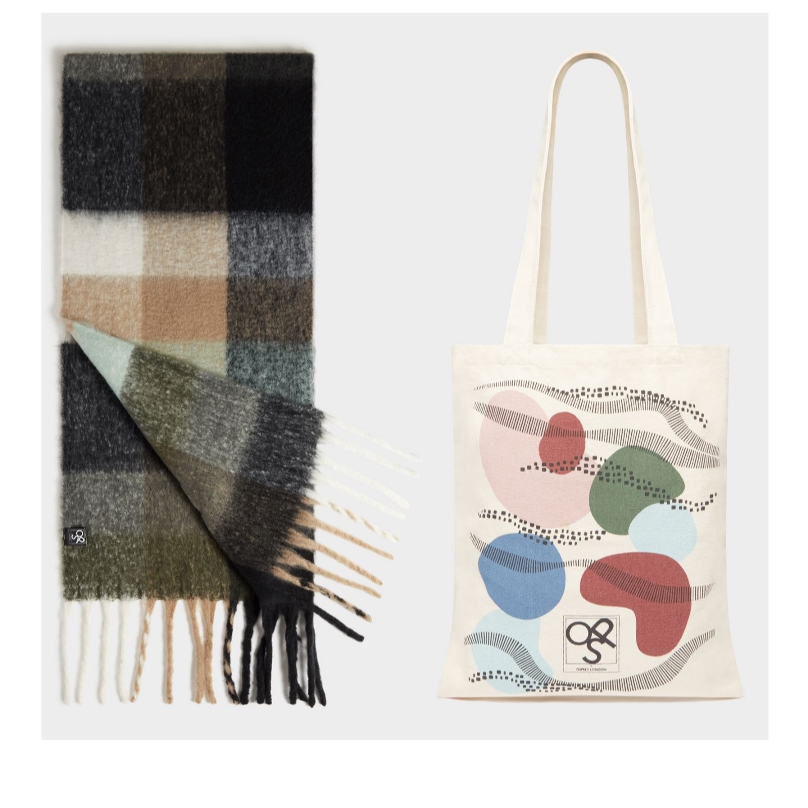 Outlet Osprey London The Anya Scarf & Tote Bag