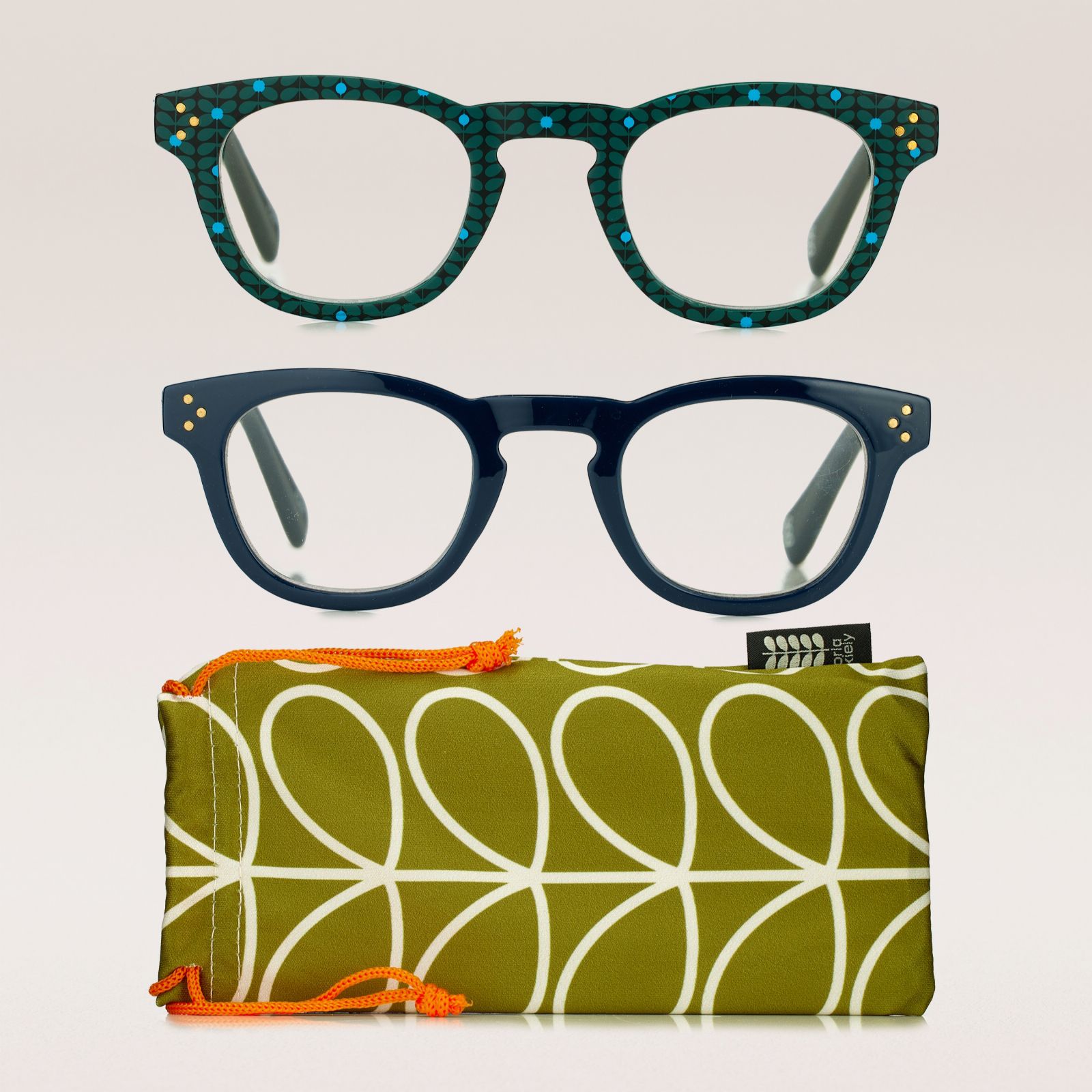 Orla Kiely 2 Pack Readers with Blue Light