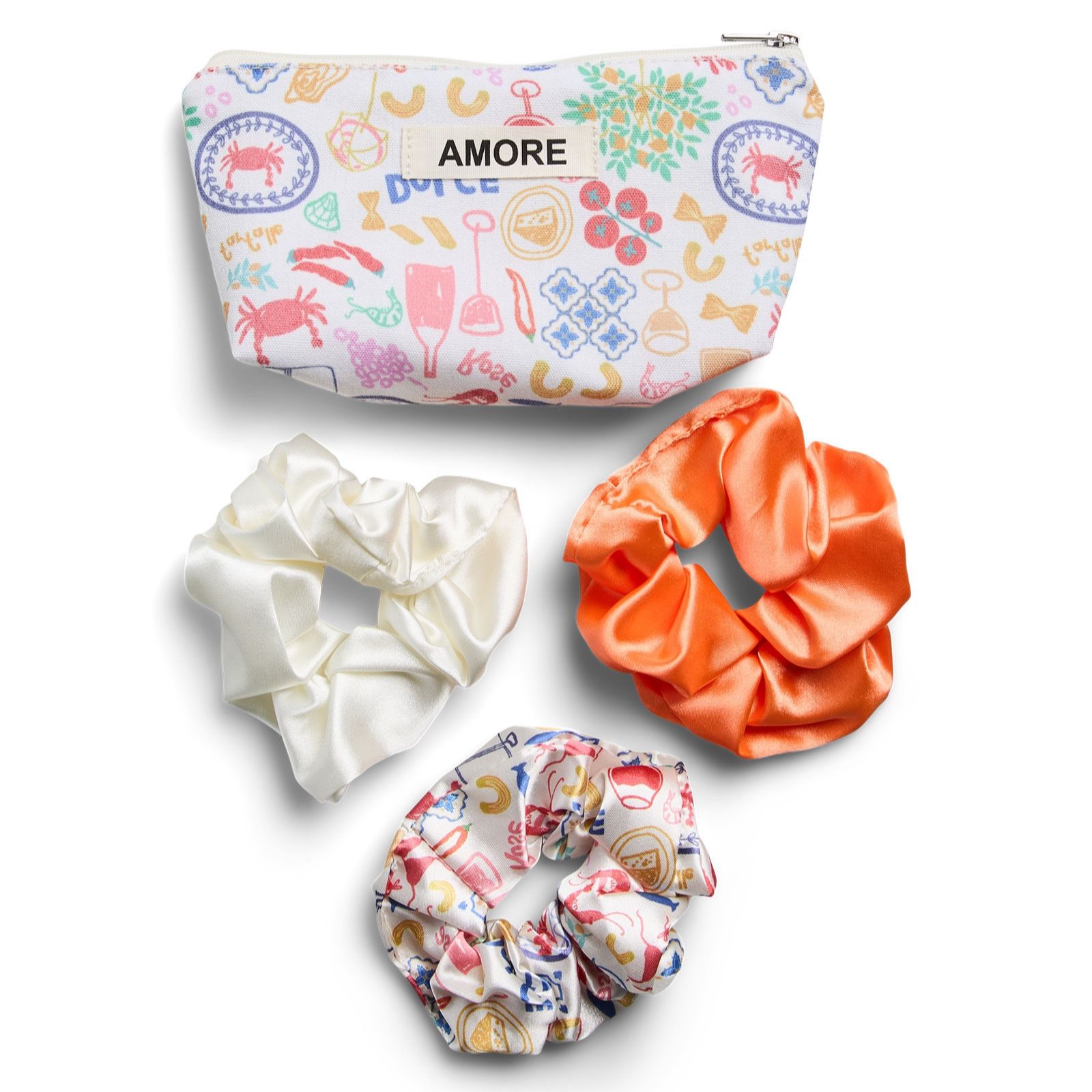 Pieces Scrunchie and Washbag Set