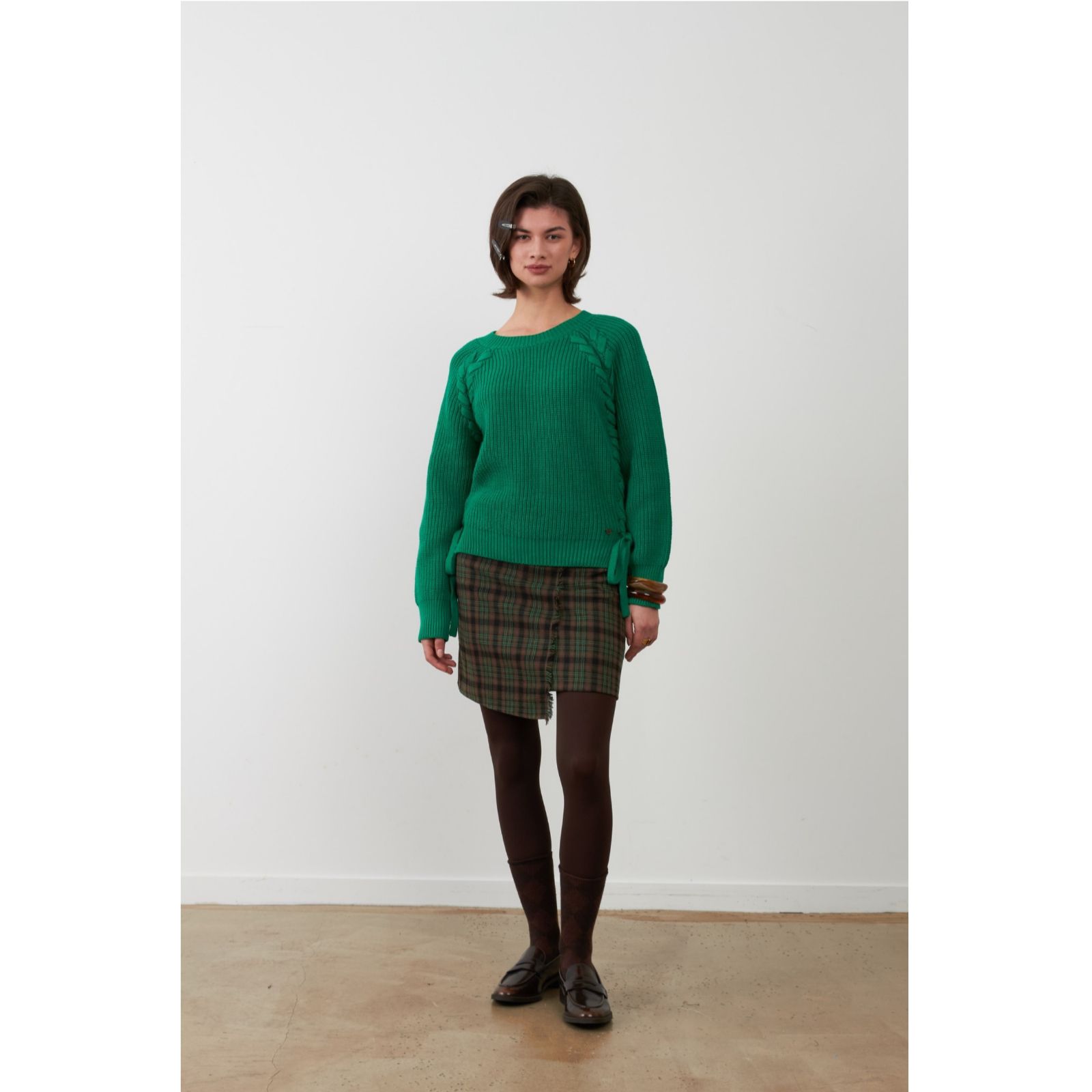 Orfeo Paris Siloe Cable Knit Sweater