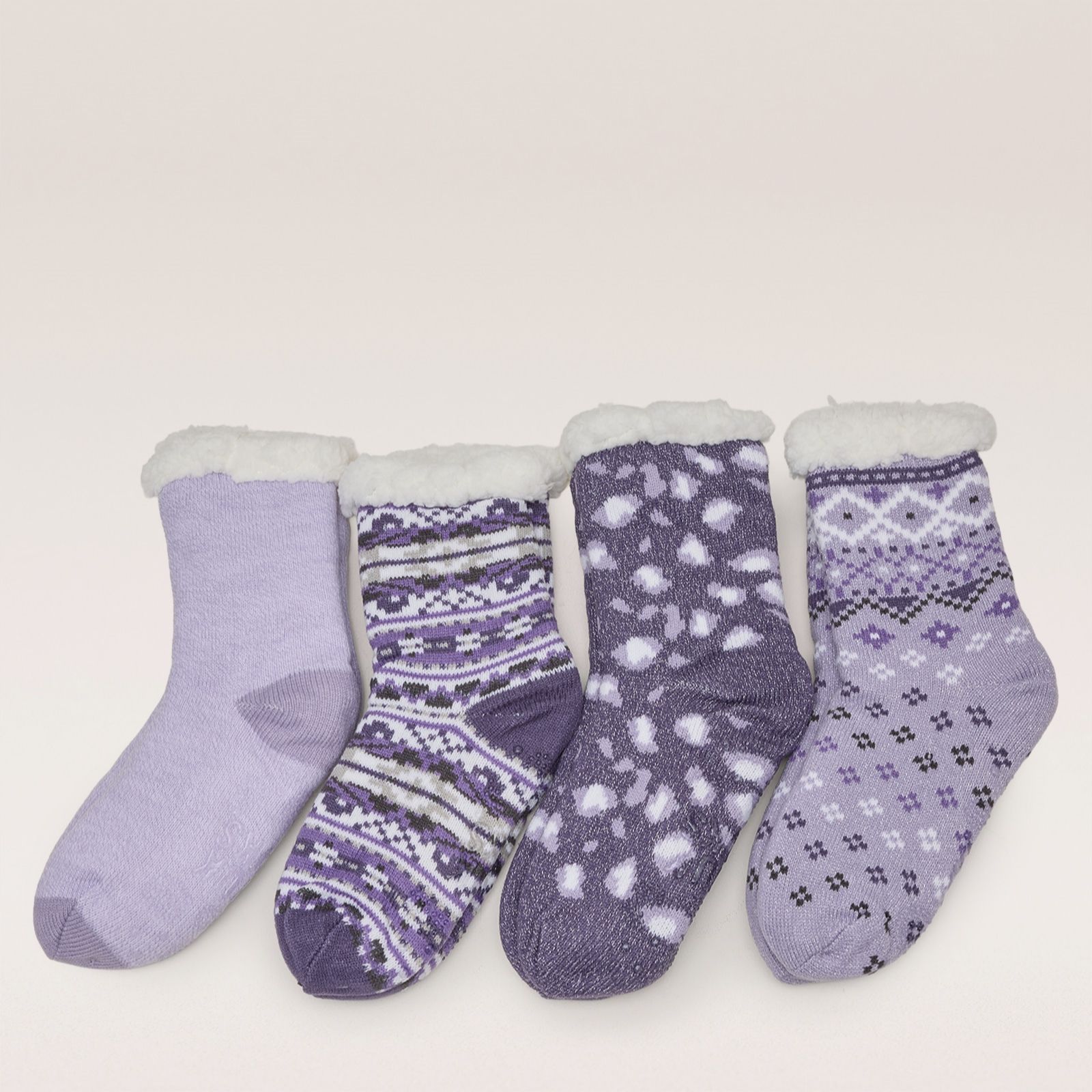 Muk Luks Women's Cosy Socks 4 Pack