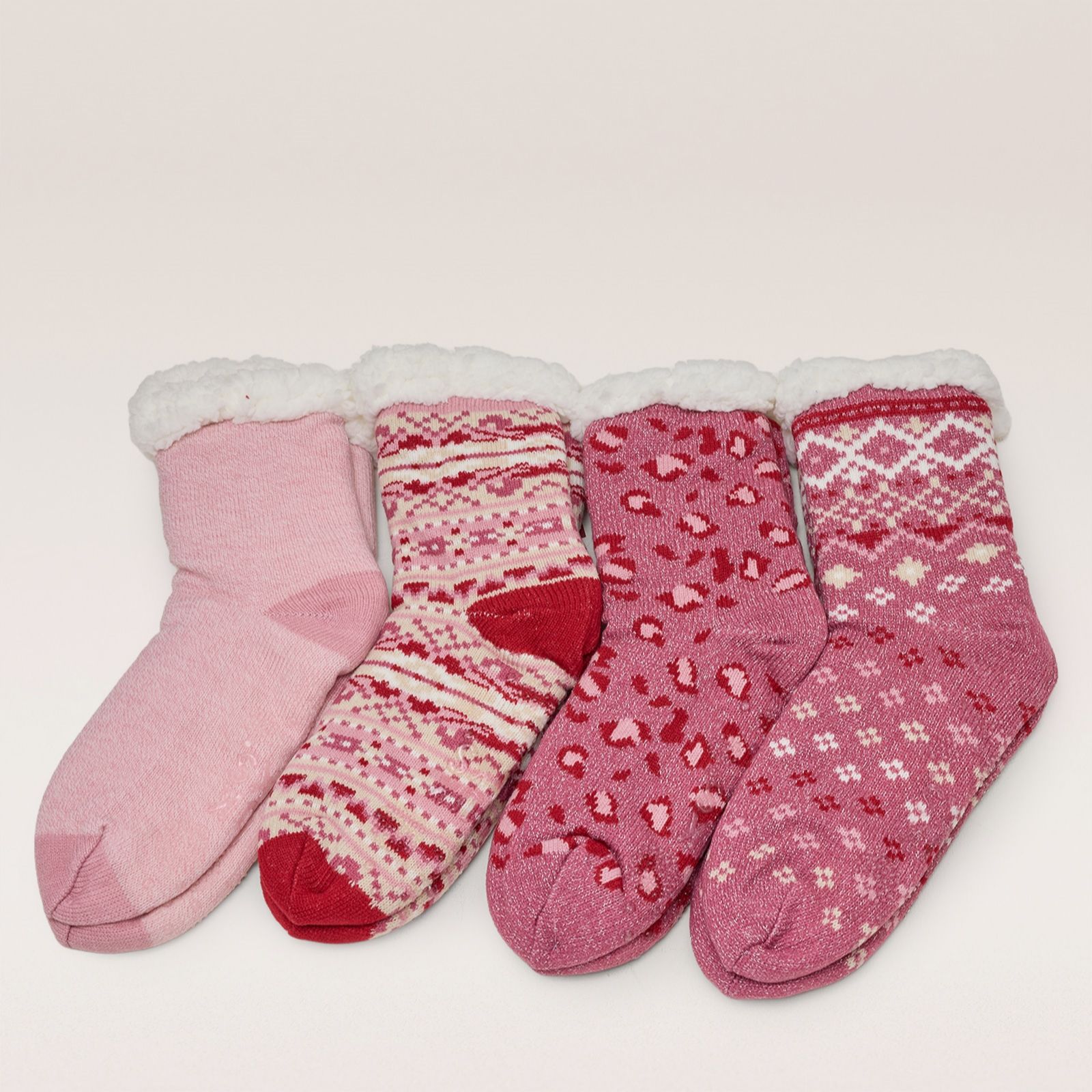 Muk Luks Women's Cosy Socks 4 Pack