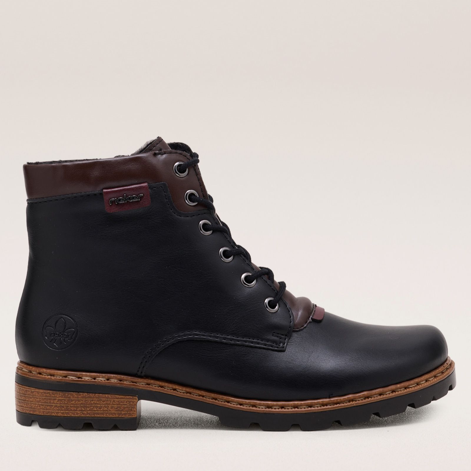 Rieker Warm Lined Lace Boot