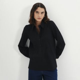 Finery London Mimi Cotton Poplin Shirt