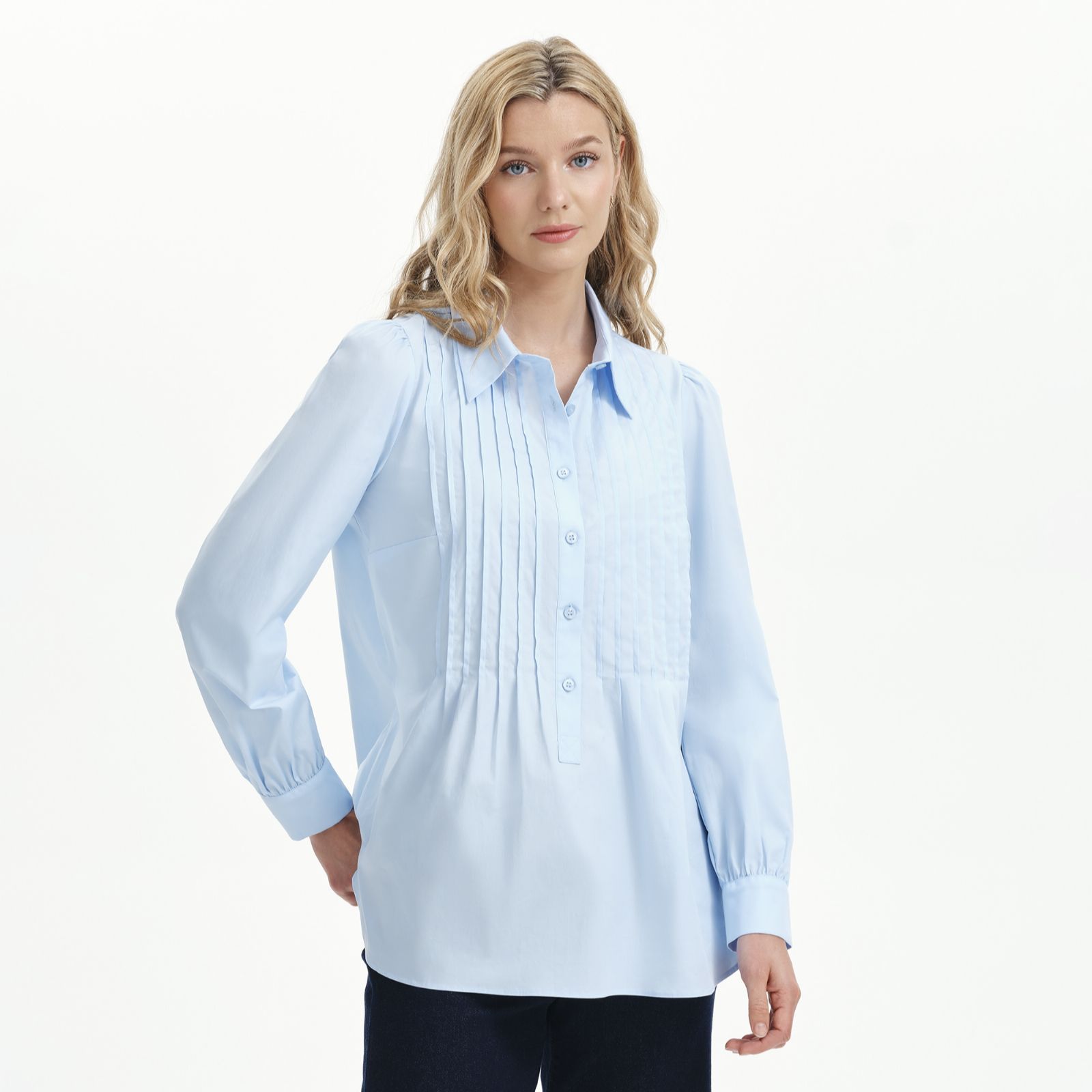 Finery London Mimi Cotton Poplin Shirt