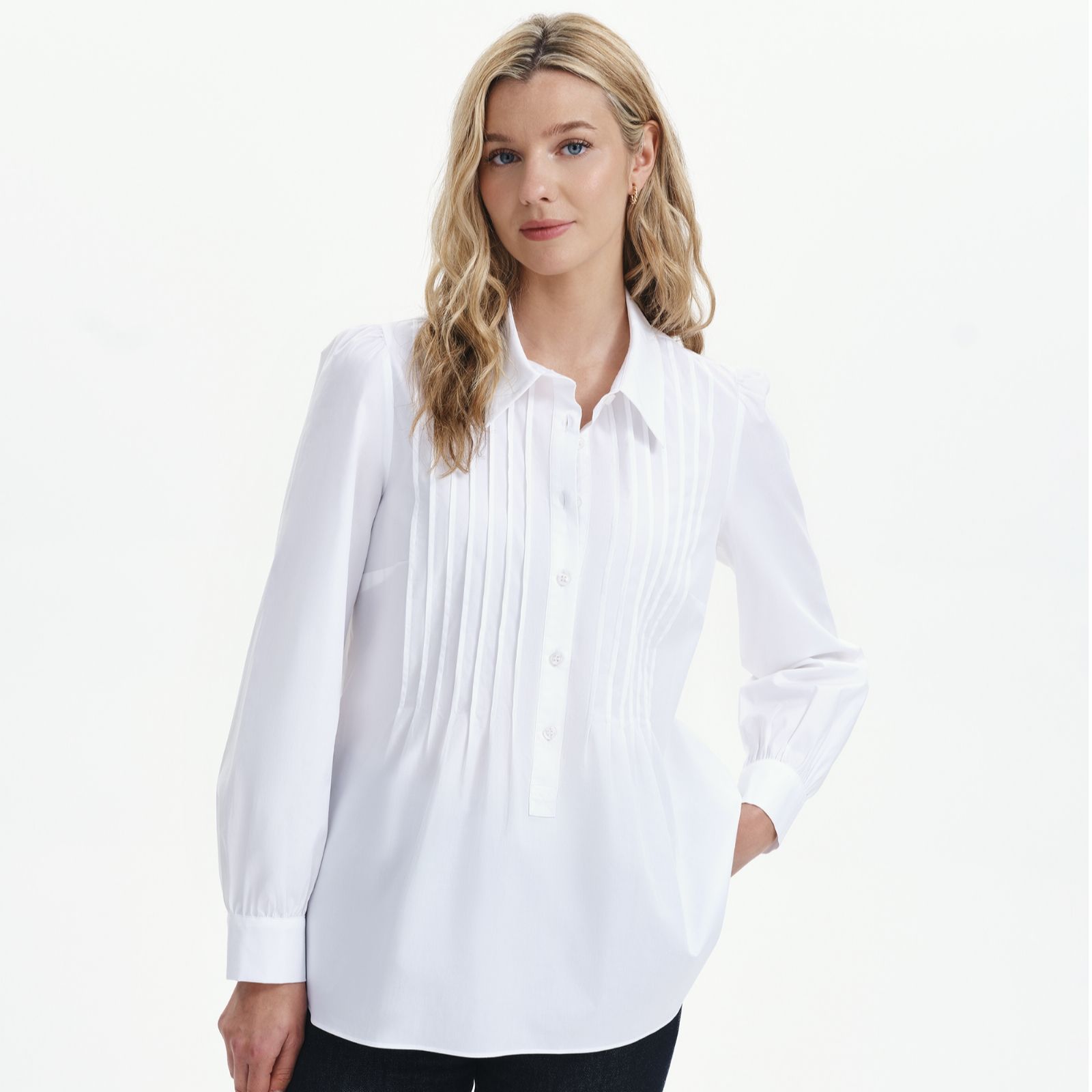 Finery London Mimi Cotton Poplin Shirt
