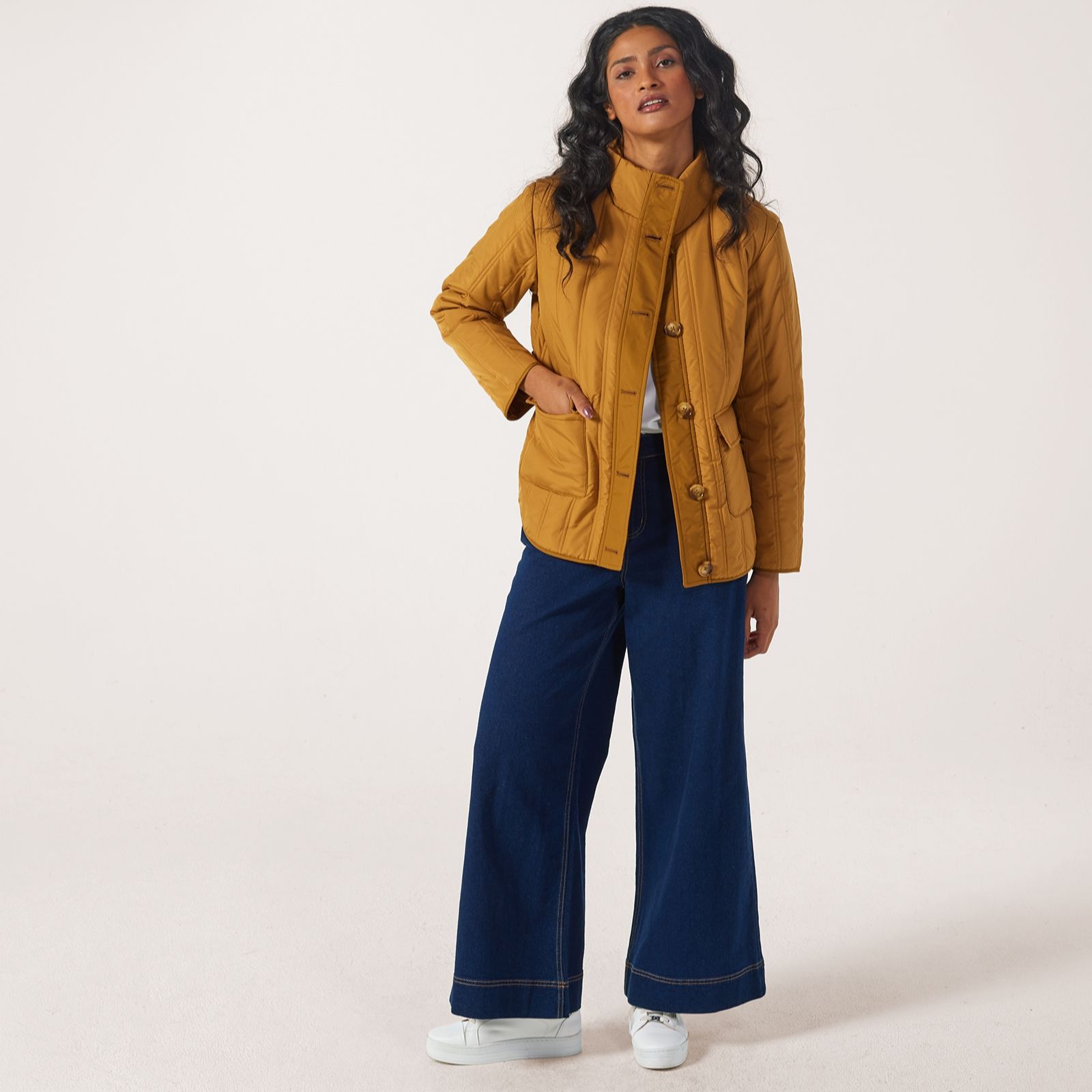 Centigrade Quilted Padded Jacket QVC UK