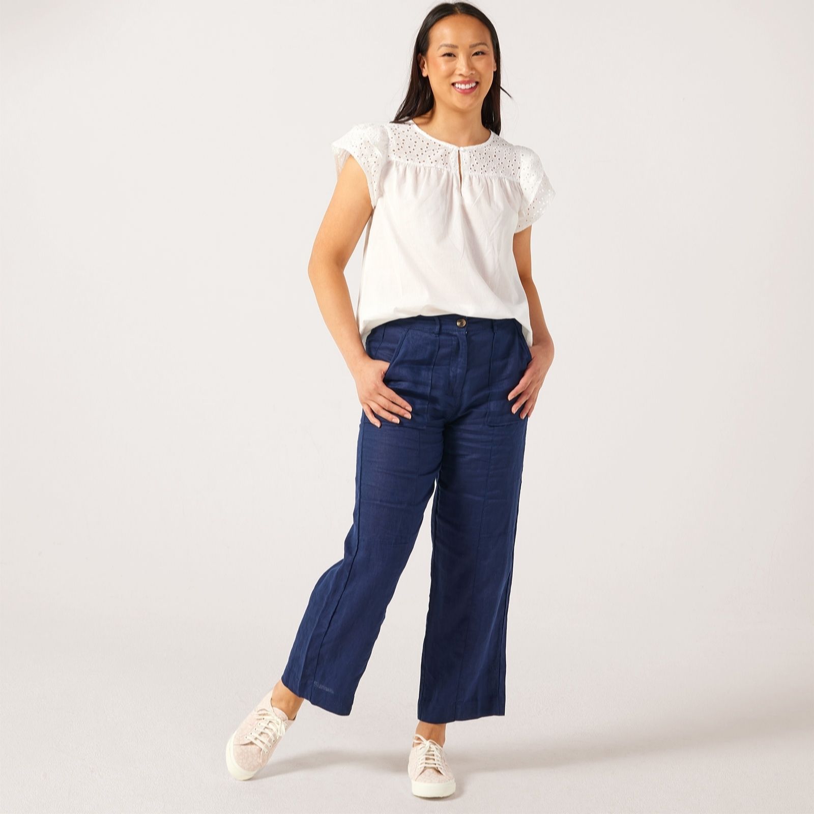 Monsoon Jolie Crop Trouser Short