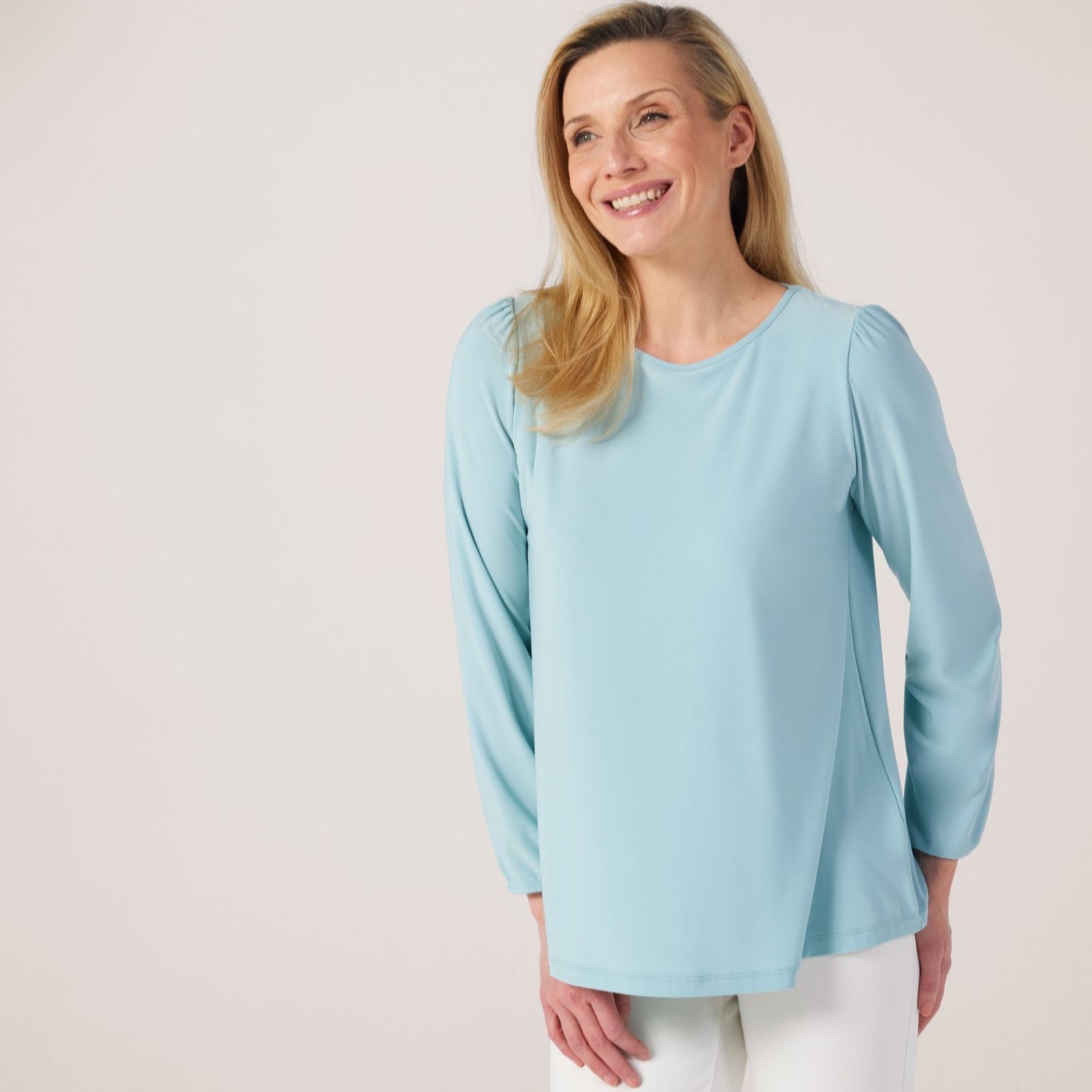 Kim & Co Deluxe Brazil Jersey Long Sleeve Top
